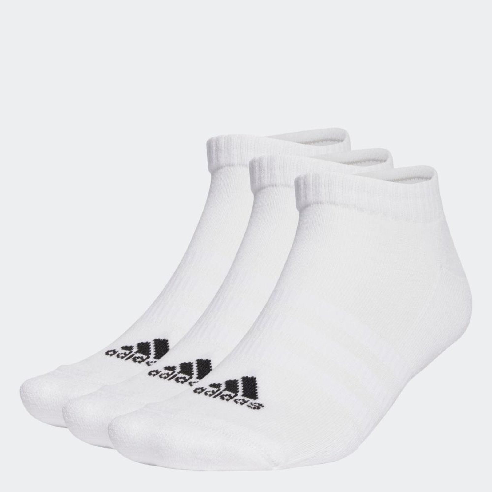 Vista 3 Meias Cushioned Sportswear Low-Cut 6 Pares adidas Performance adidas performance branco