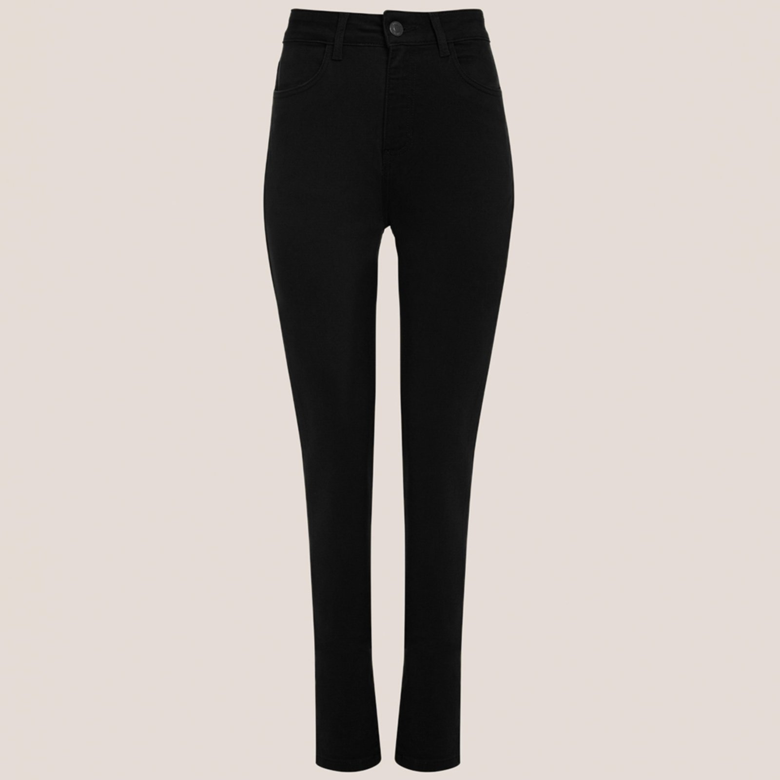 Calça Sarja Dudalina Skinny In25 Preto Feminino