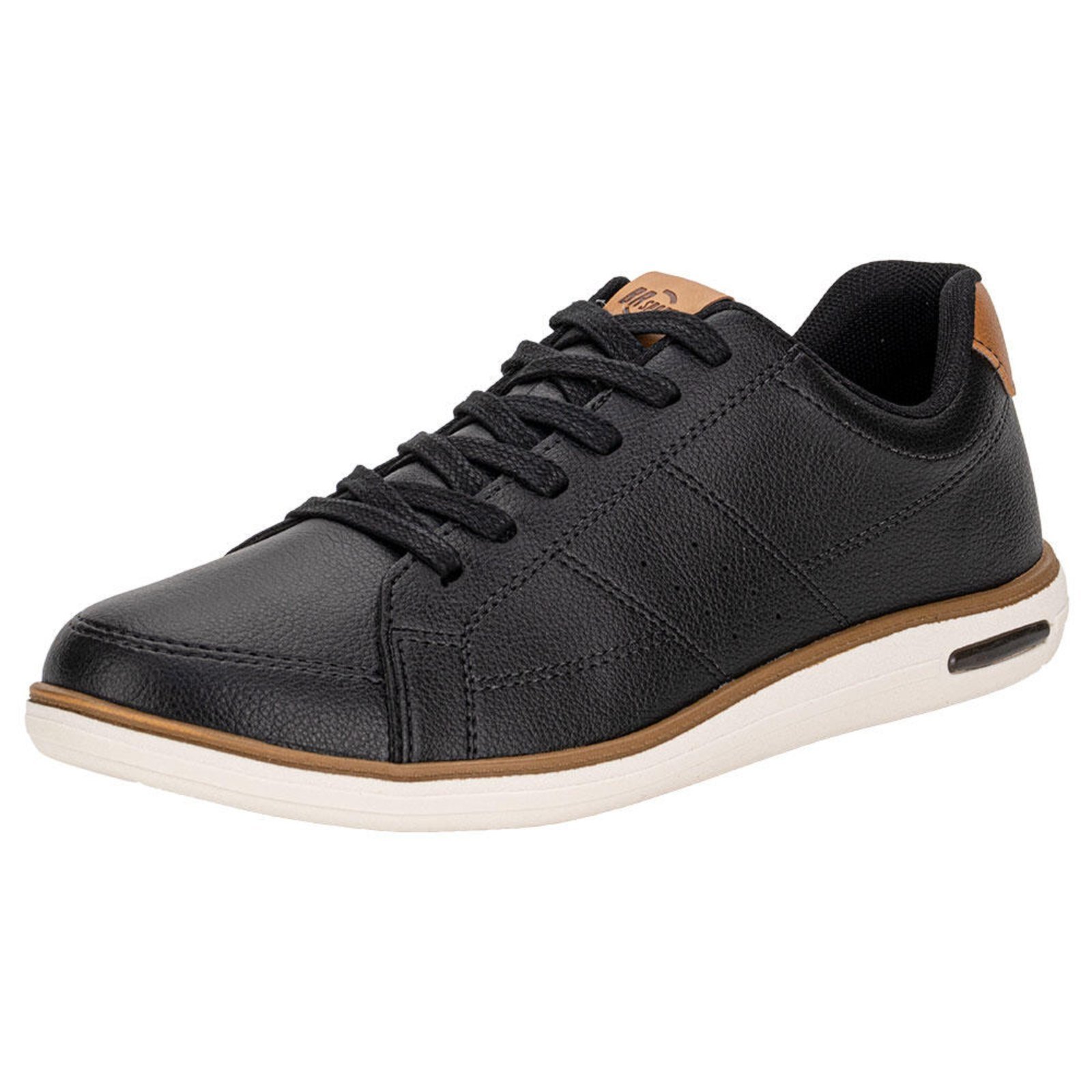 Sapatênis Masculino Casual Brsport 2272214 A0442227 Preto
