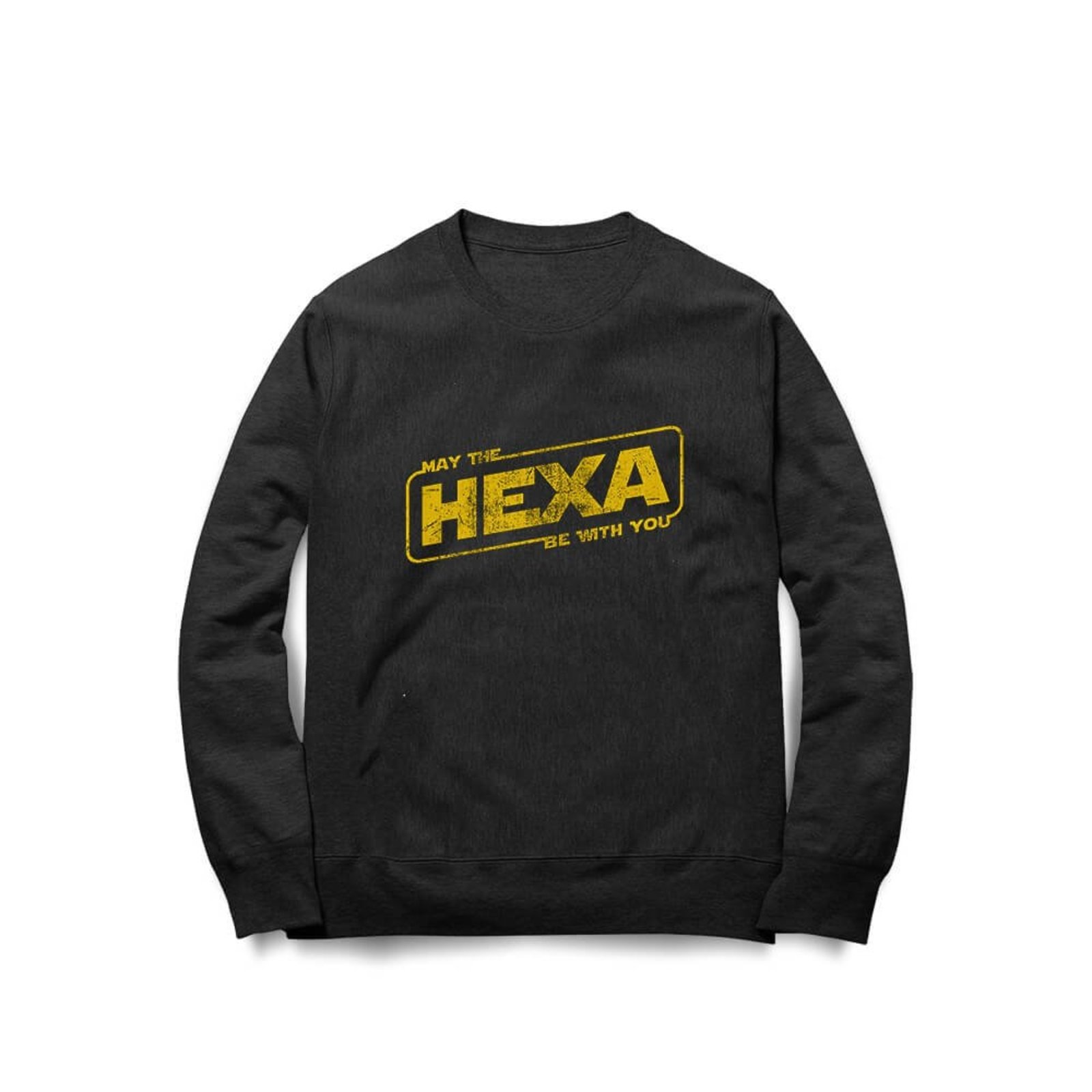 Moletom May The Hexa Be With You - Preto