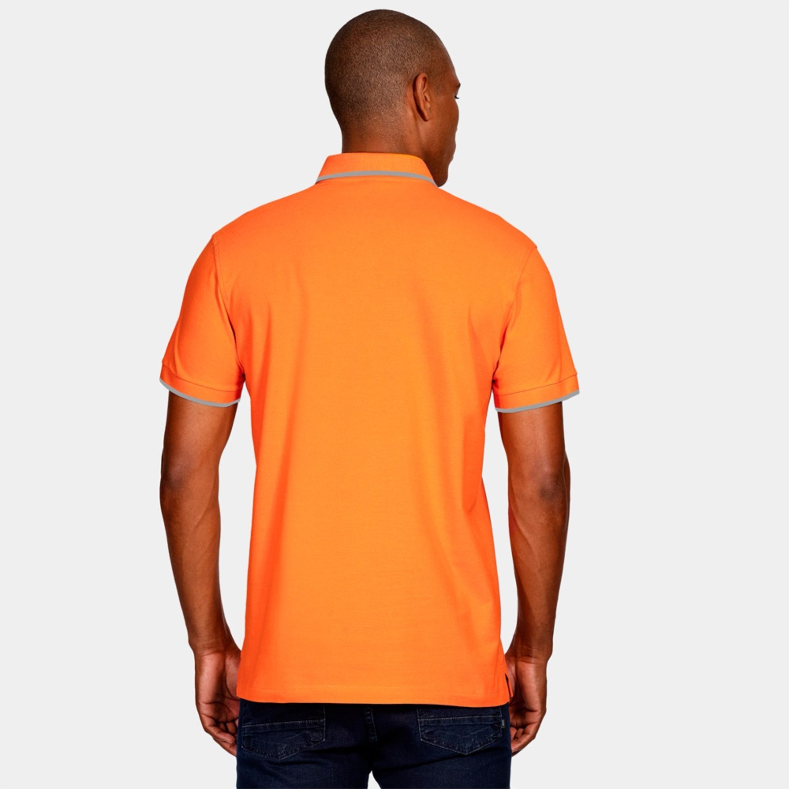 Vista 3 Camisa Polo Aramis Classic Friso Pr26 Masculino verde Aramis verde