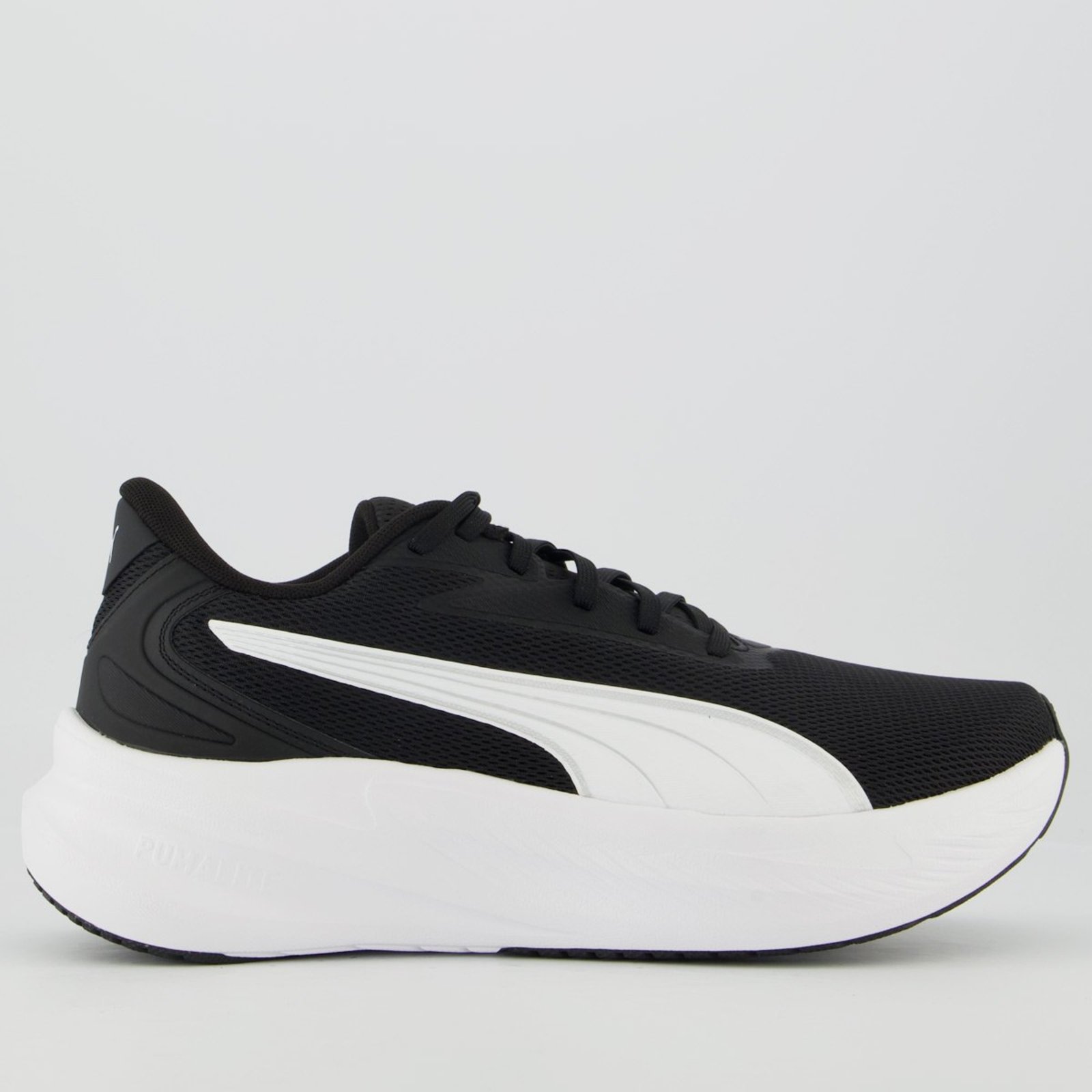 Tênis Puma Maxstride Lite Preto e Branco