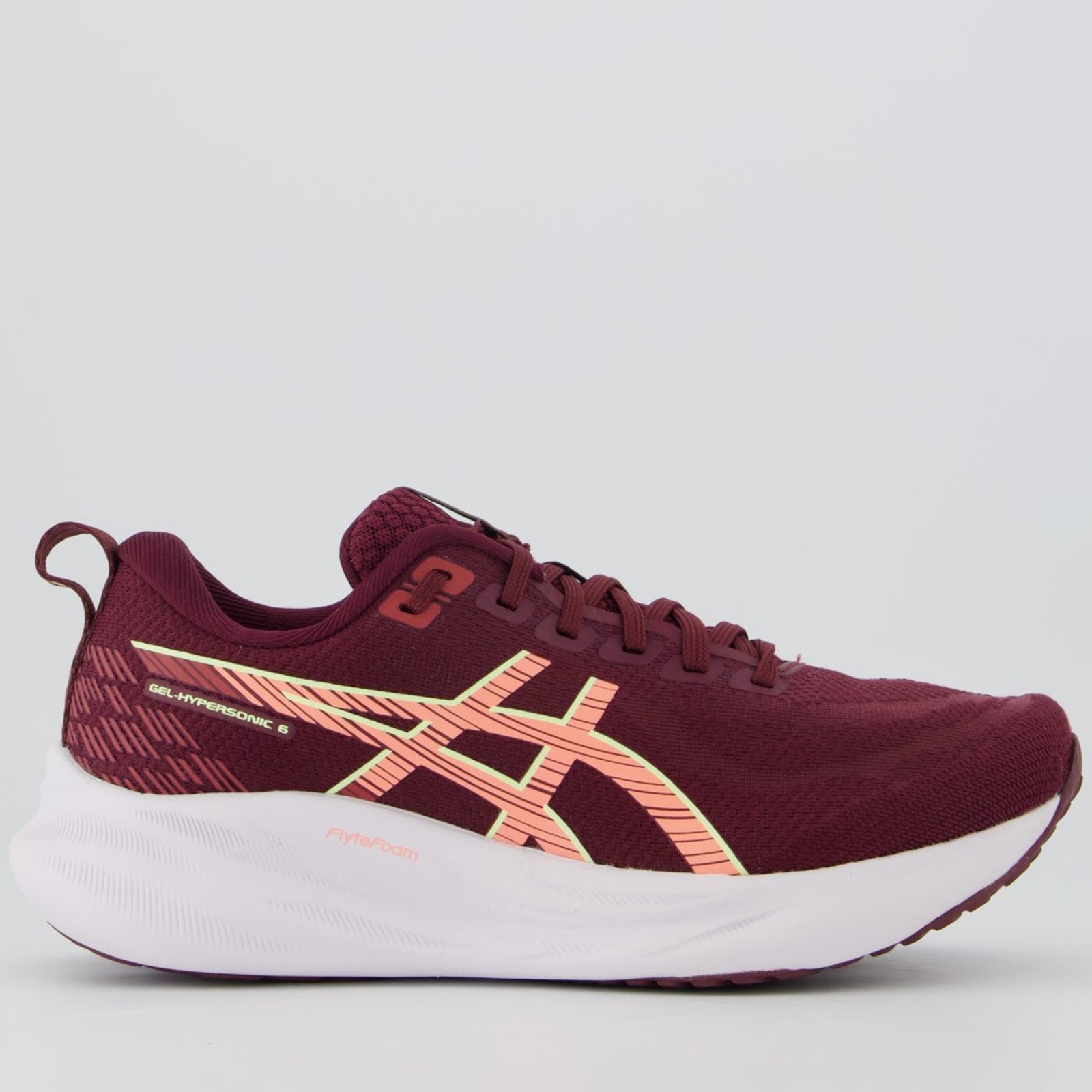 Tênis Asics Gel Hypersonic 6 Feminino Bordô