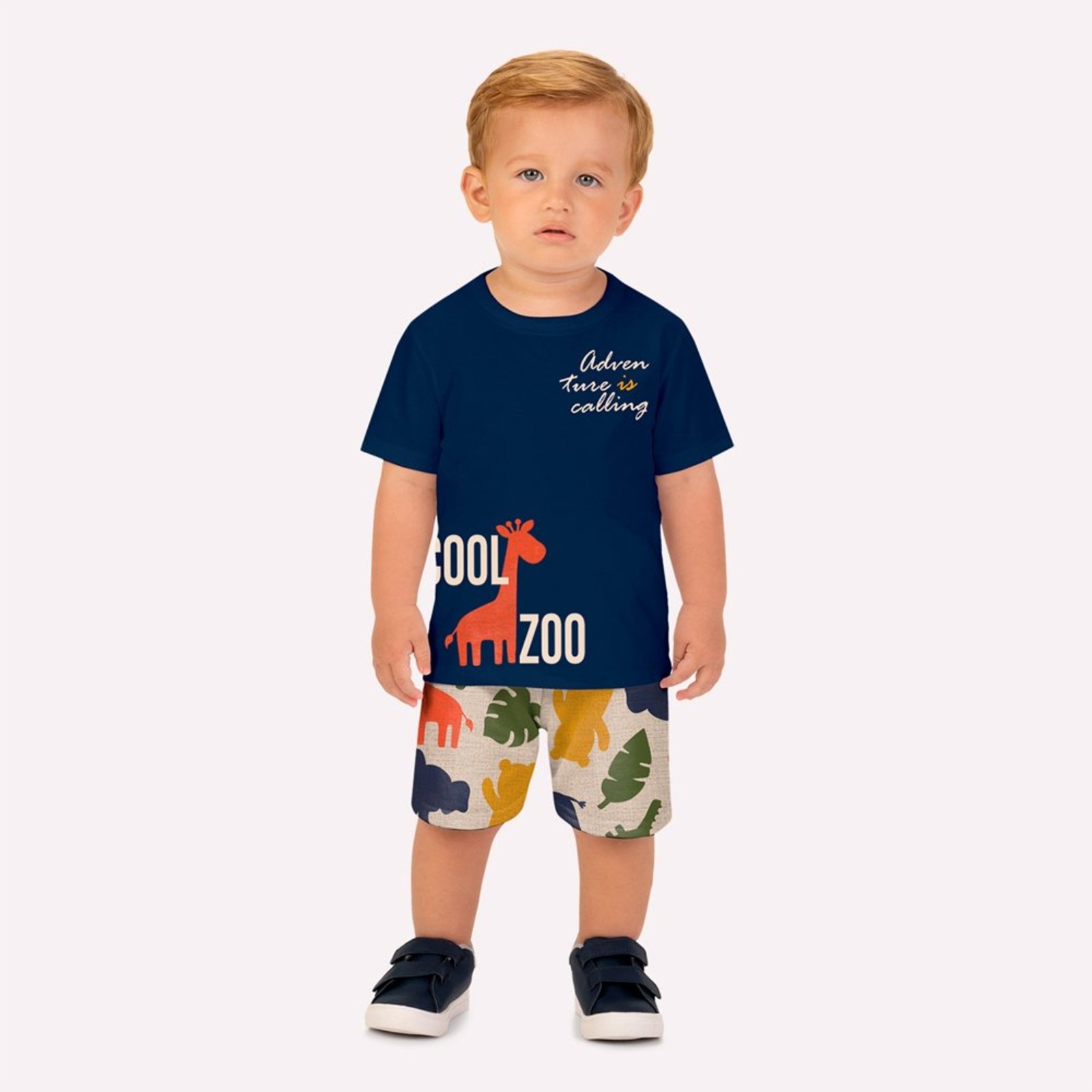 Infantil - Conjunto Menino Animais Kyly