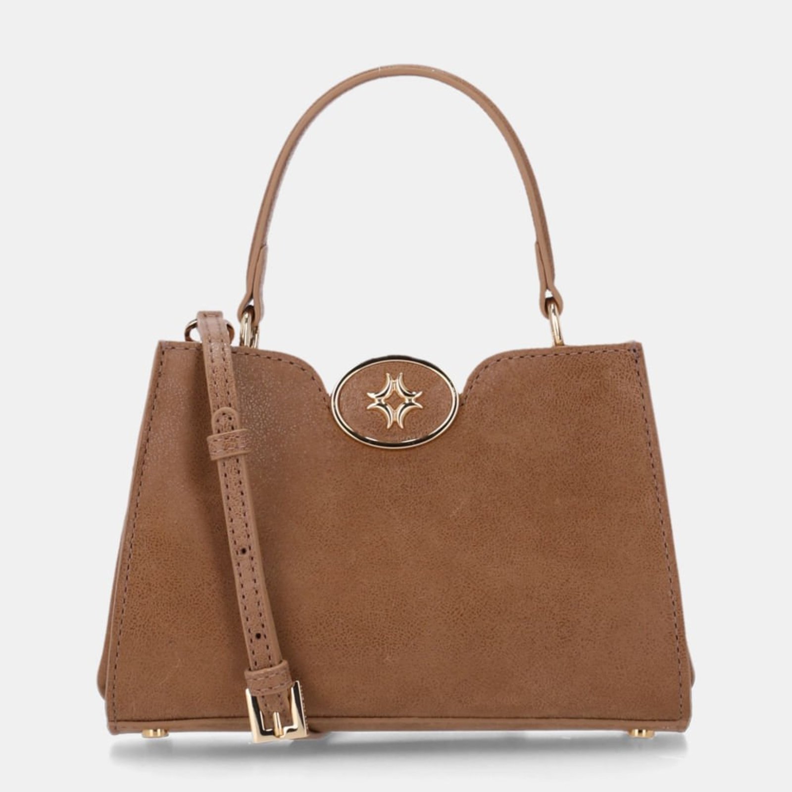 Bolsa Diana Tote Pequena Arenito Ginger - 2000576 Luz da Lua