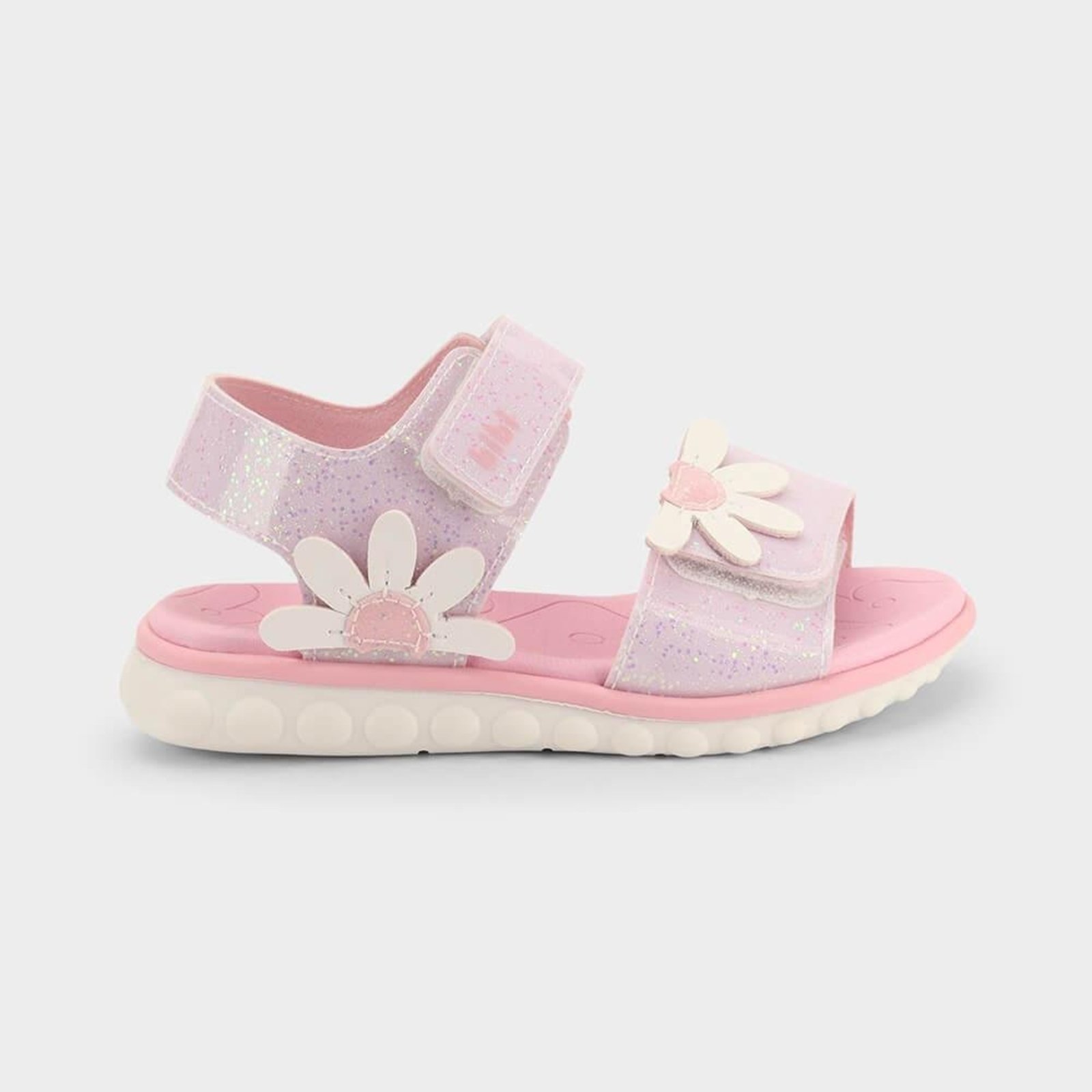 Infantil - Sandália Bibi Summer Roller Sport 3.0 Branco com Rosa 1289010 20