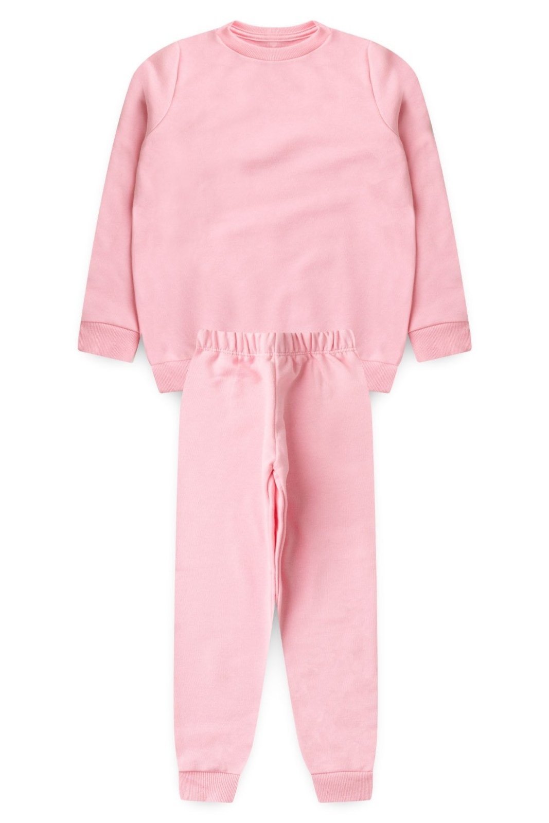 Infantil - Conjunto Bem Vestir Feminino Moletom Rosa