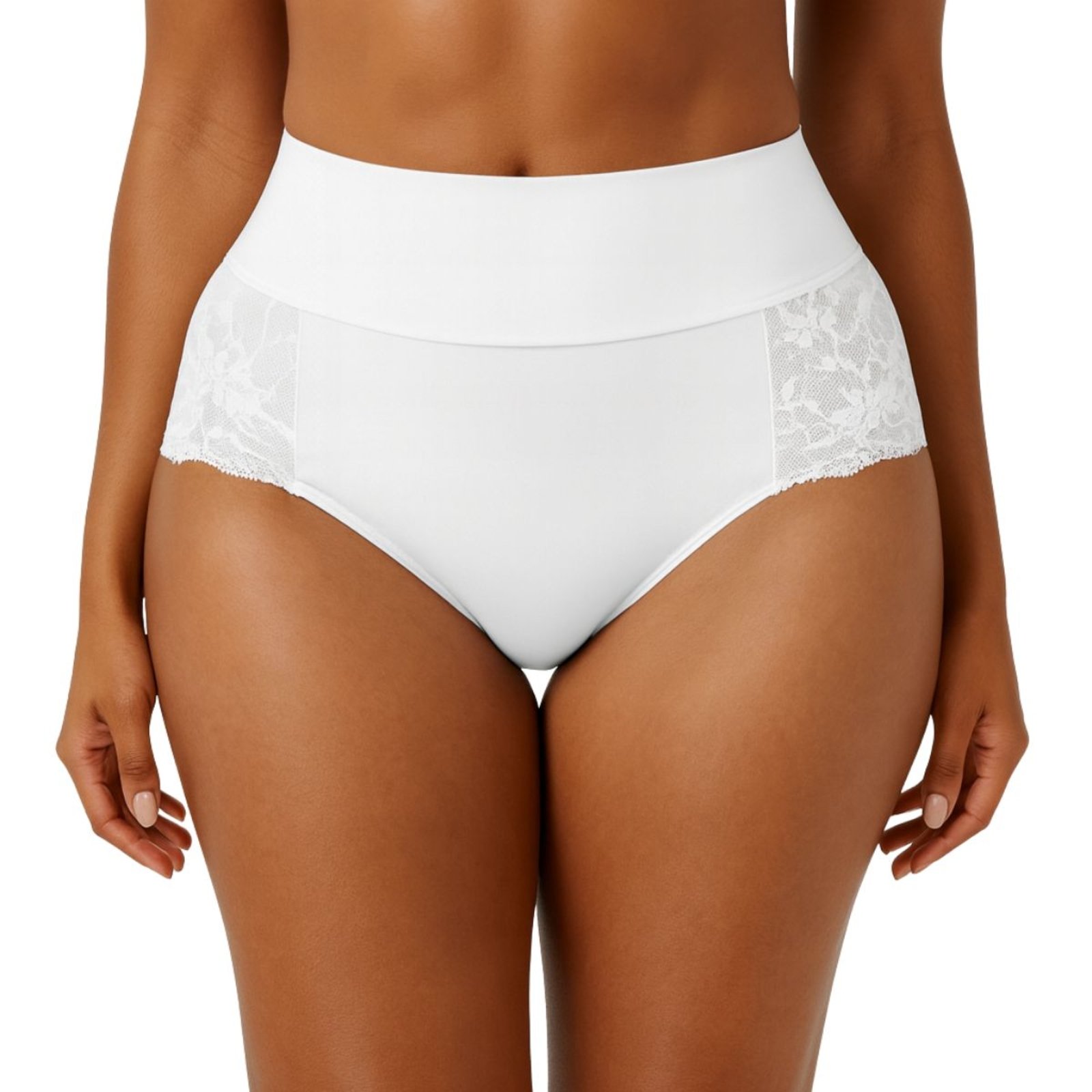 Calcinha Tanga Brasileira com Transparência e Renda Aubade DeMillus