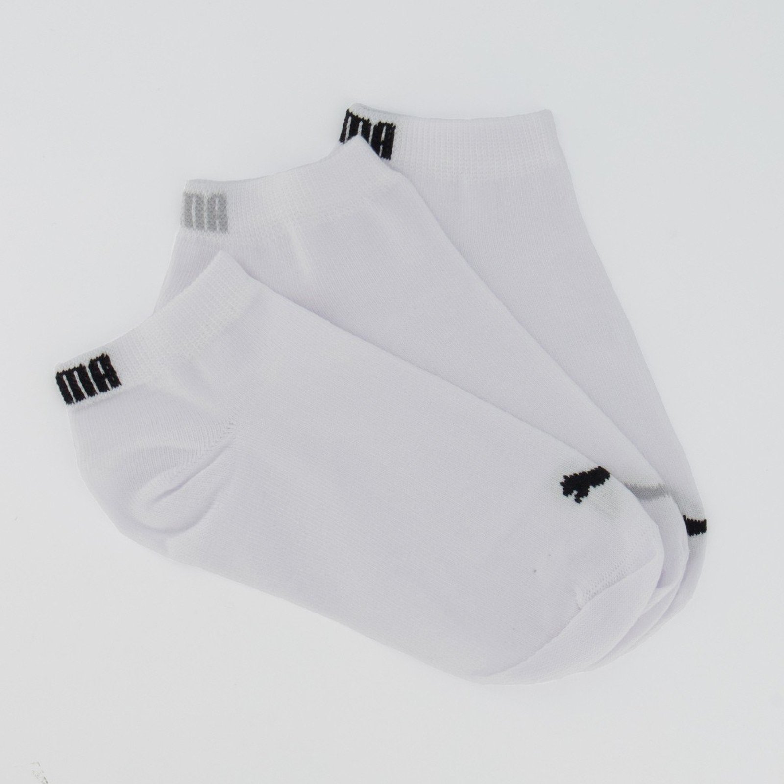 Kit Meia Puma Sapatilha 15 Pares Cano Curto Femini