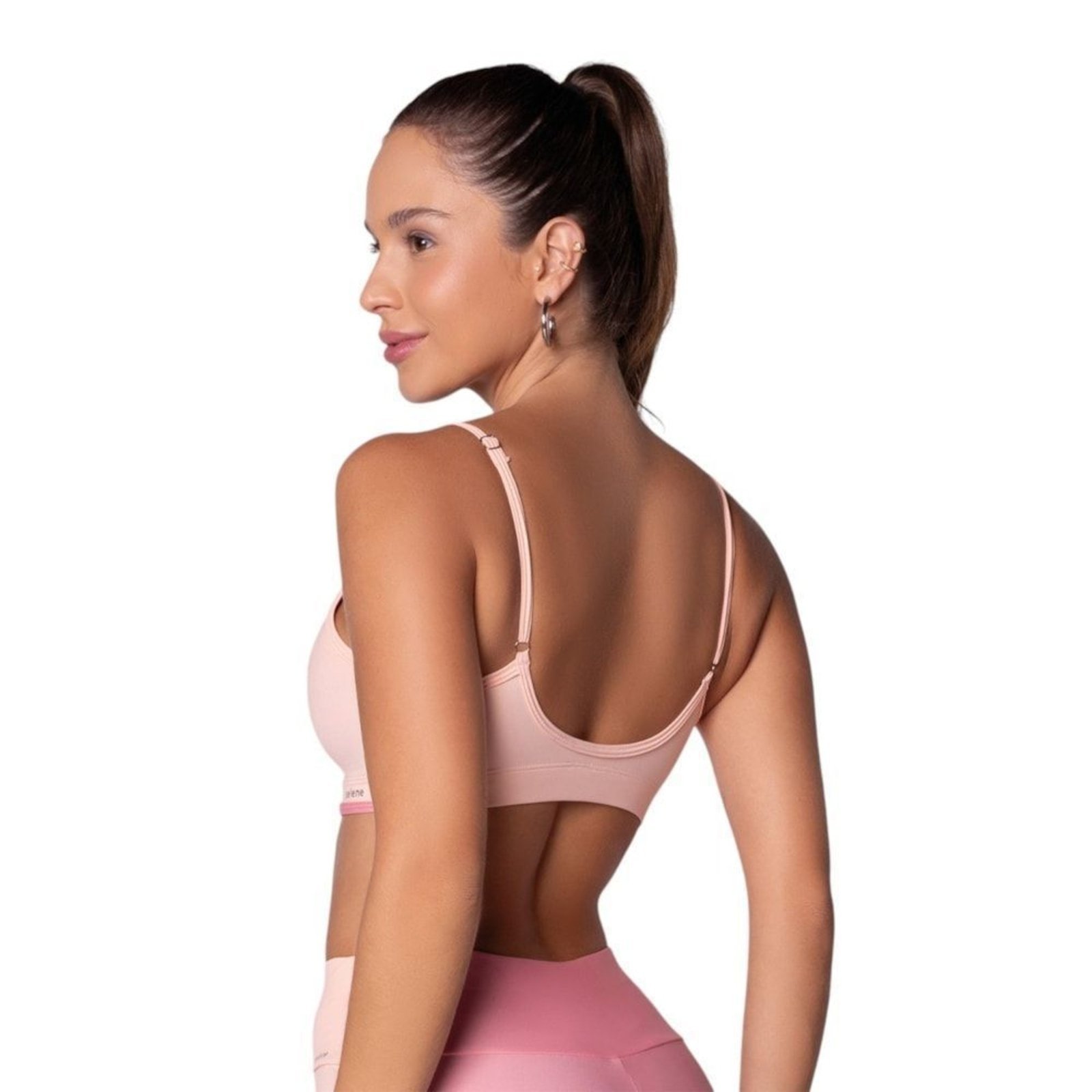 Vista 3 Top Selene Com Bojo Removível Feminino rosa SELENE rosa