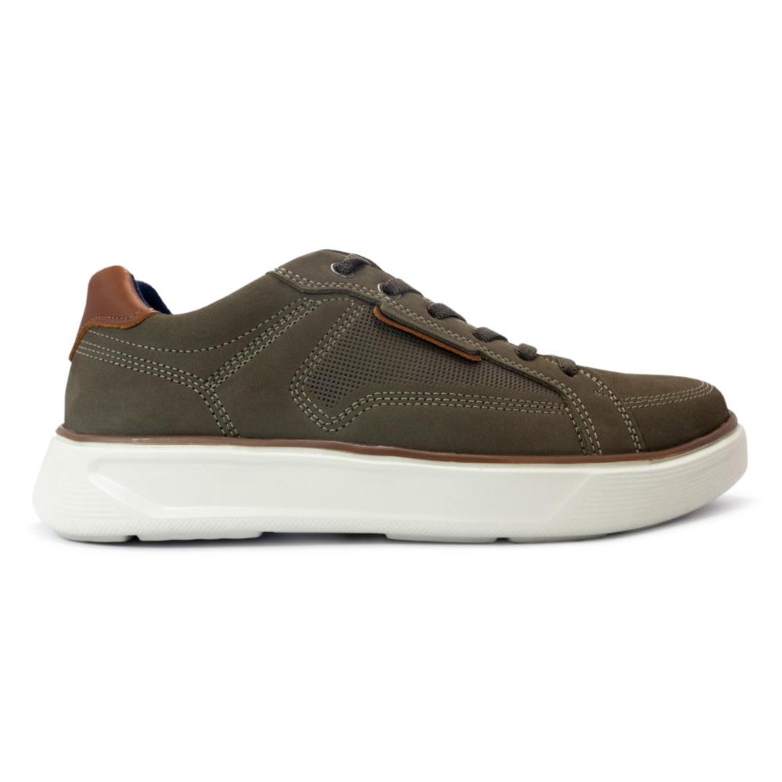 Sapatênis Pegada Masculino em Couro Nobuk Oil Casual 110933 Marrom