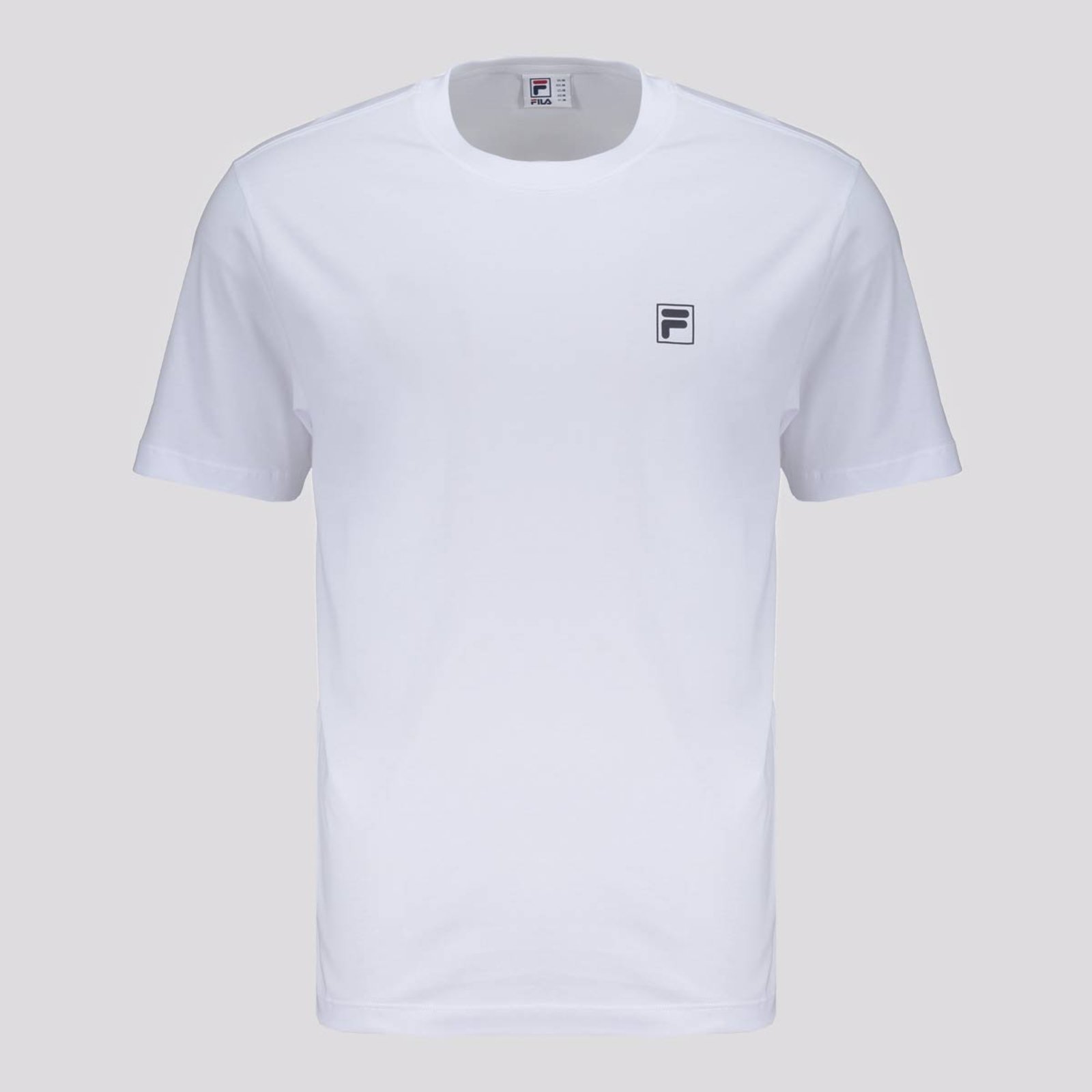 Camiseta Fila Comfort Classic Branca e Preta