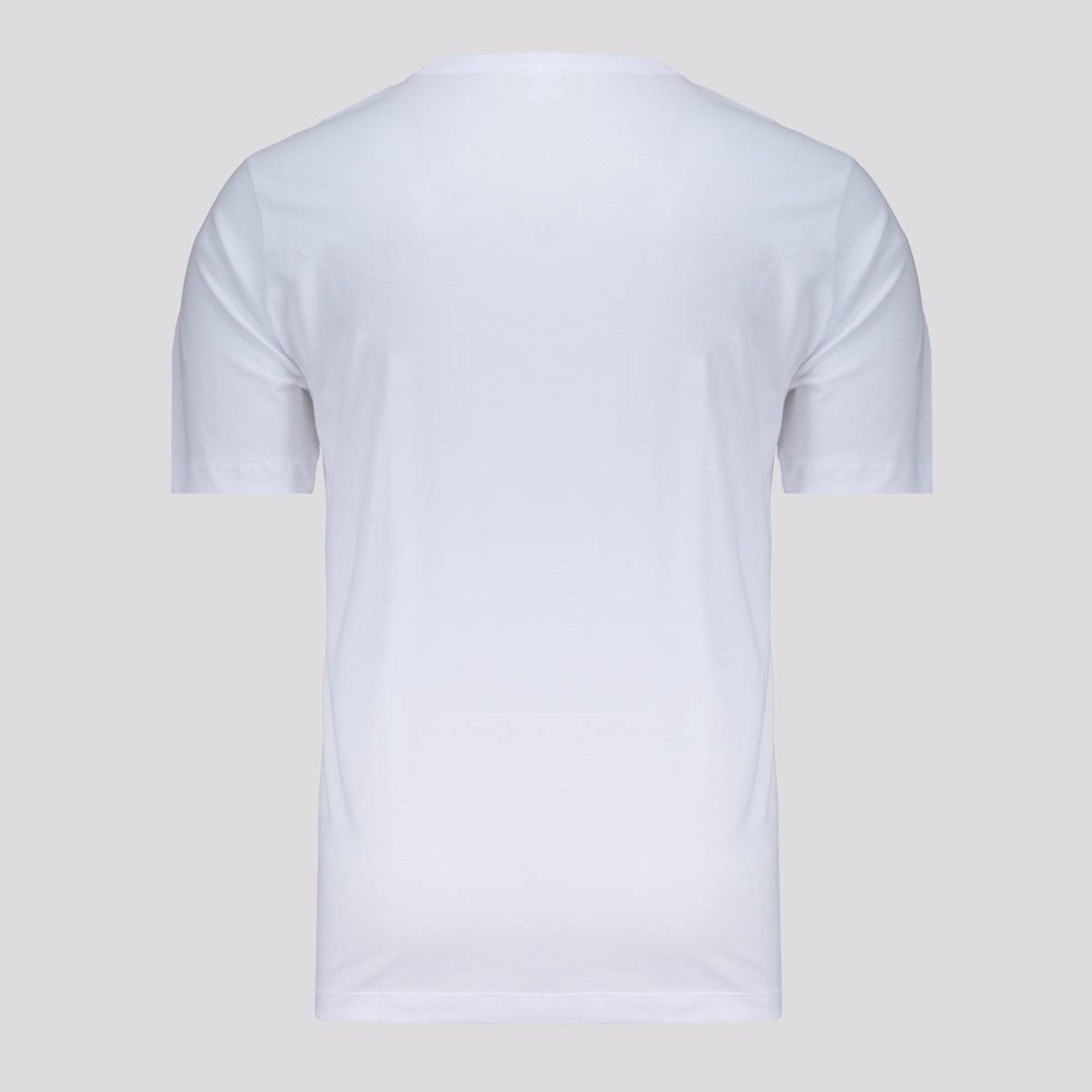Vista 3 Camiseta Fila Comfort Classic Branca e Preta branco Fila branco