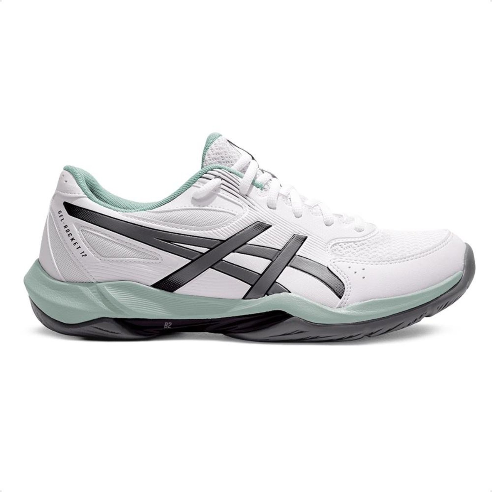Tenis Asics Gel Rocket 12 Masculino Branco