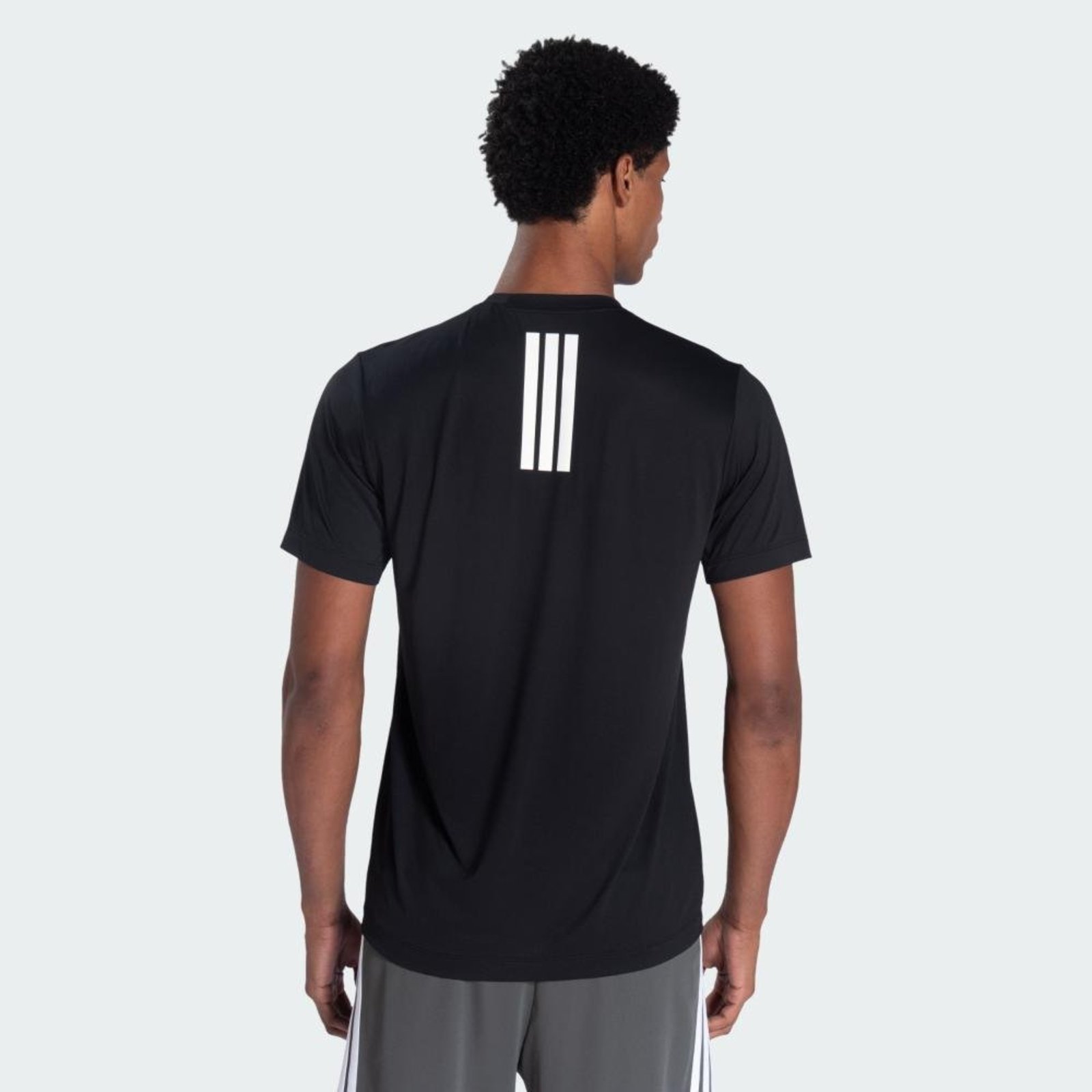Camiseta de Poliamida 3S M adidas Performance Preto