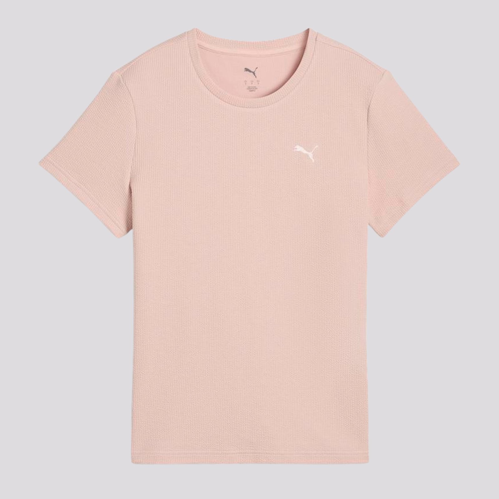 Camiseta Puma Her Feminina Rosa Claro