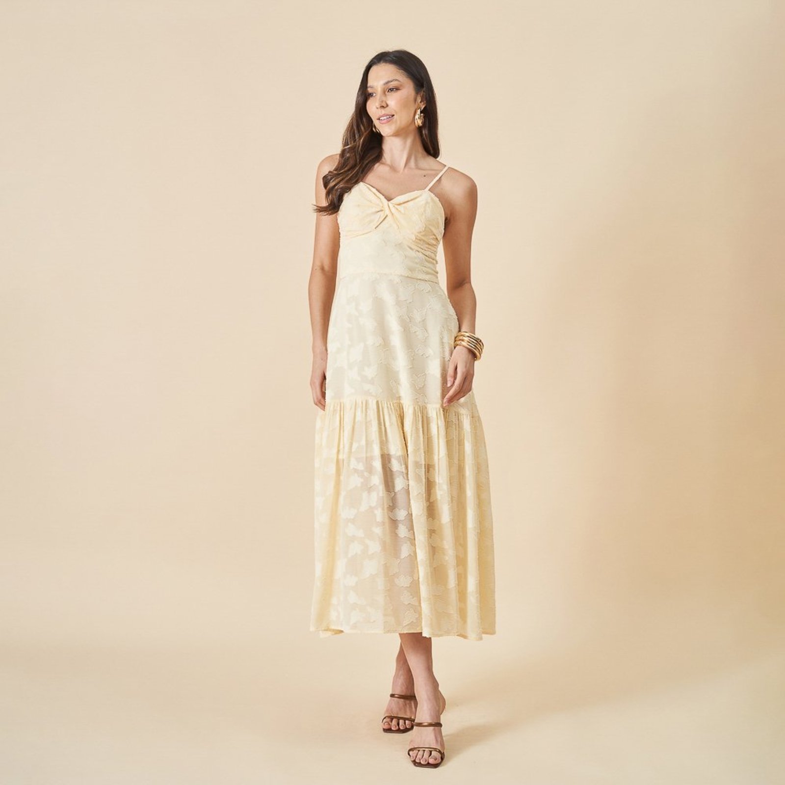 VESTIDO AUSTON ADALINE AMARELO