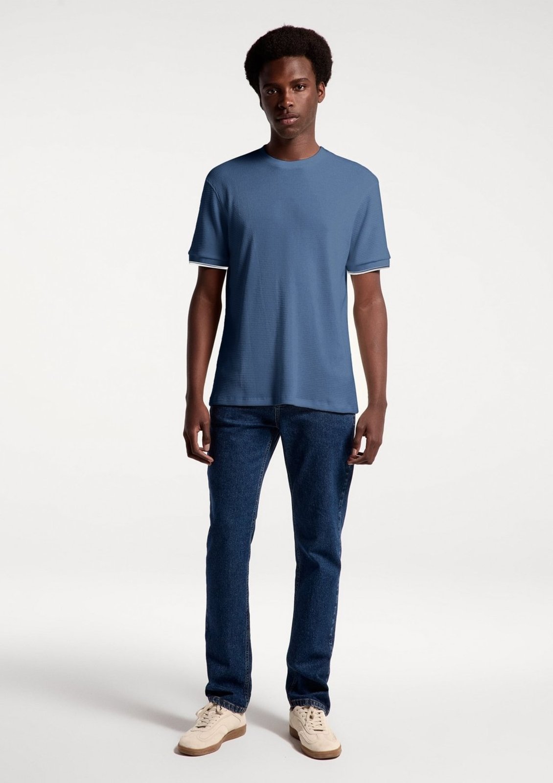Camiseta Masculina Manga Curta Em Malha Thermal Hering