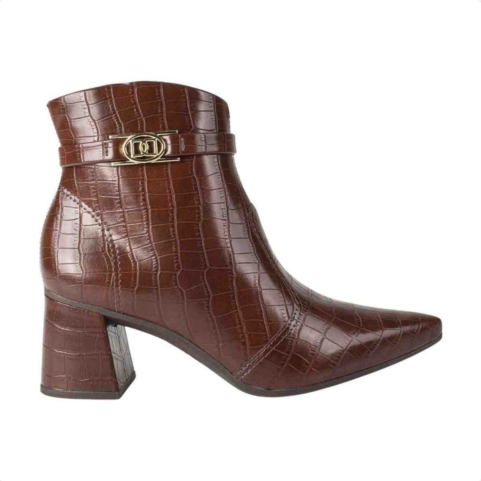 Bota Cano Médio Feminino Dakota Cafe