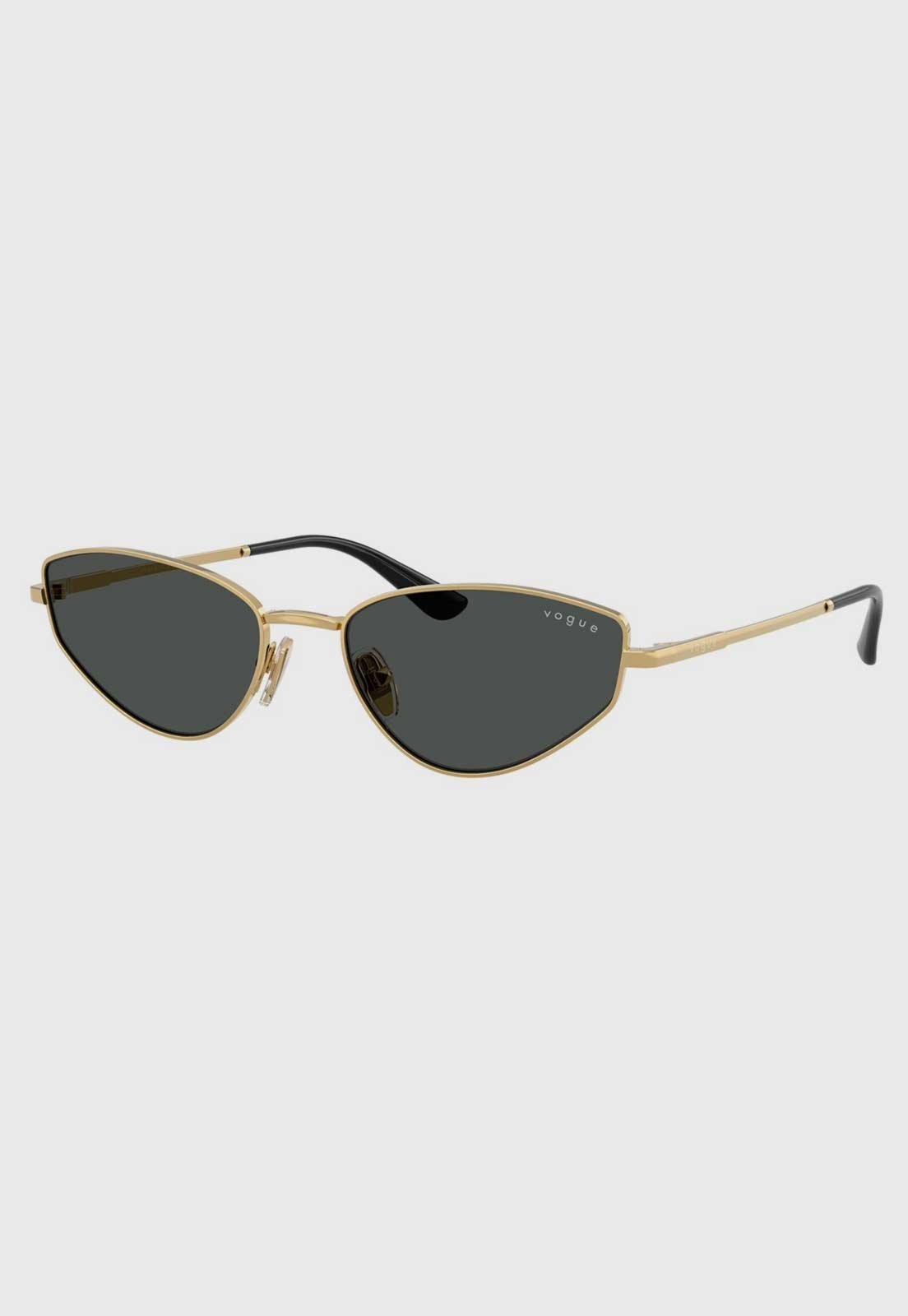 Óculos Feminino Vogue Gatinho Dourado