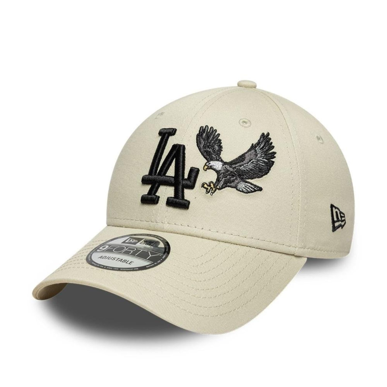 Bone New Era 9FORTY Los Angeles Dodgers Bege
