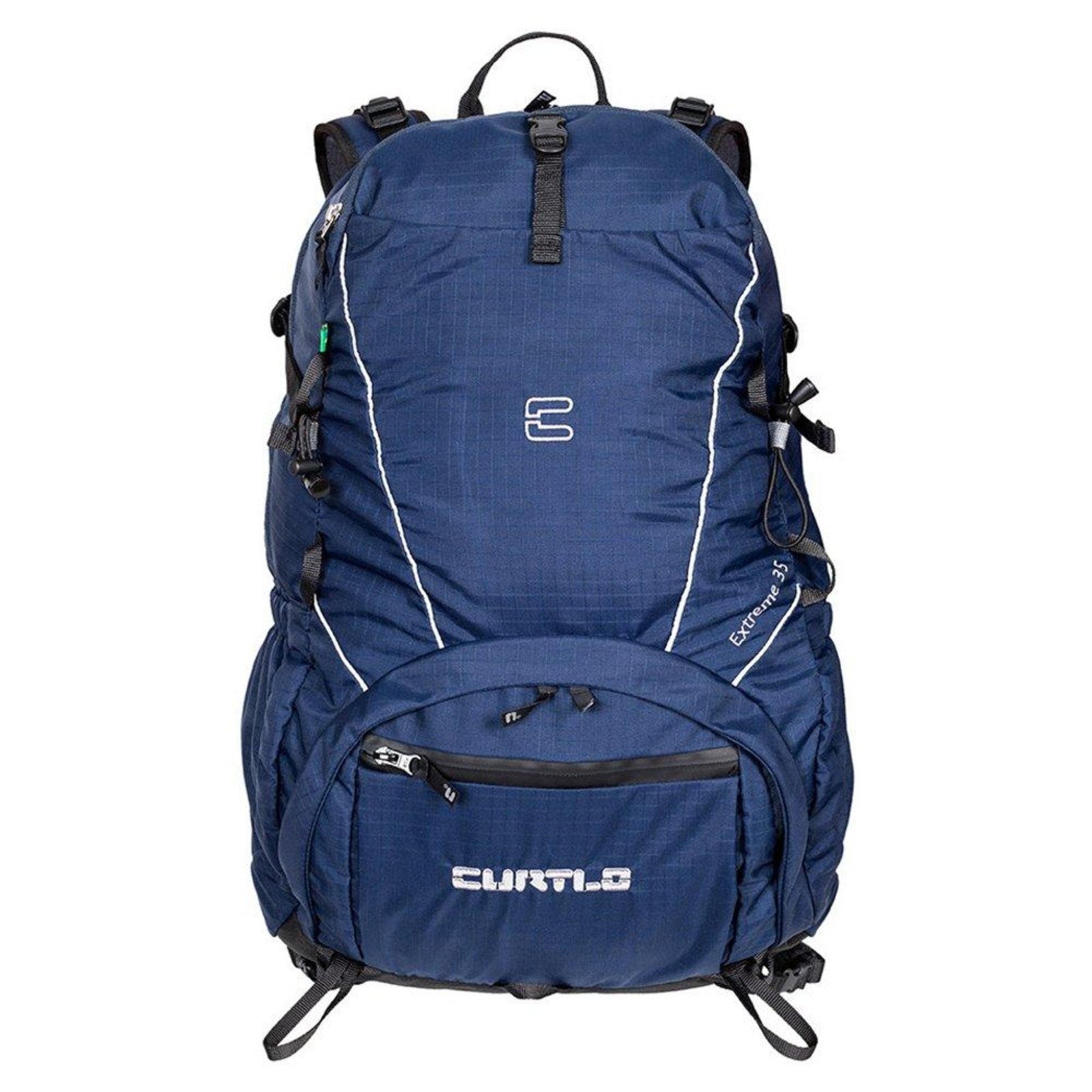 Vista 2 Mochila Curtlo Extreme 35 Litros Azul Marinho incolor azul Curtlo incolor azul