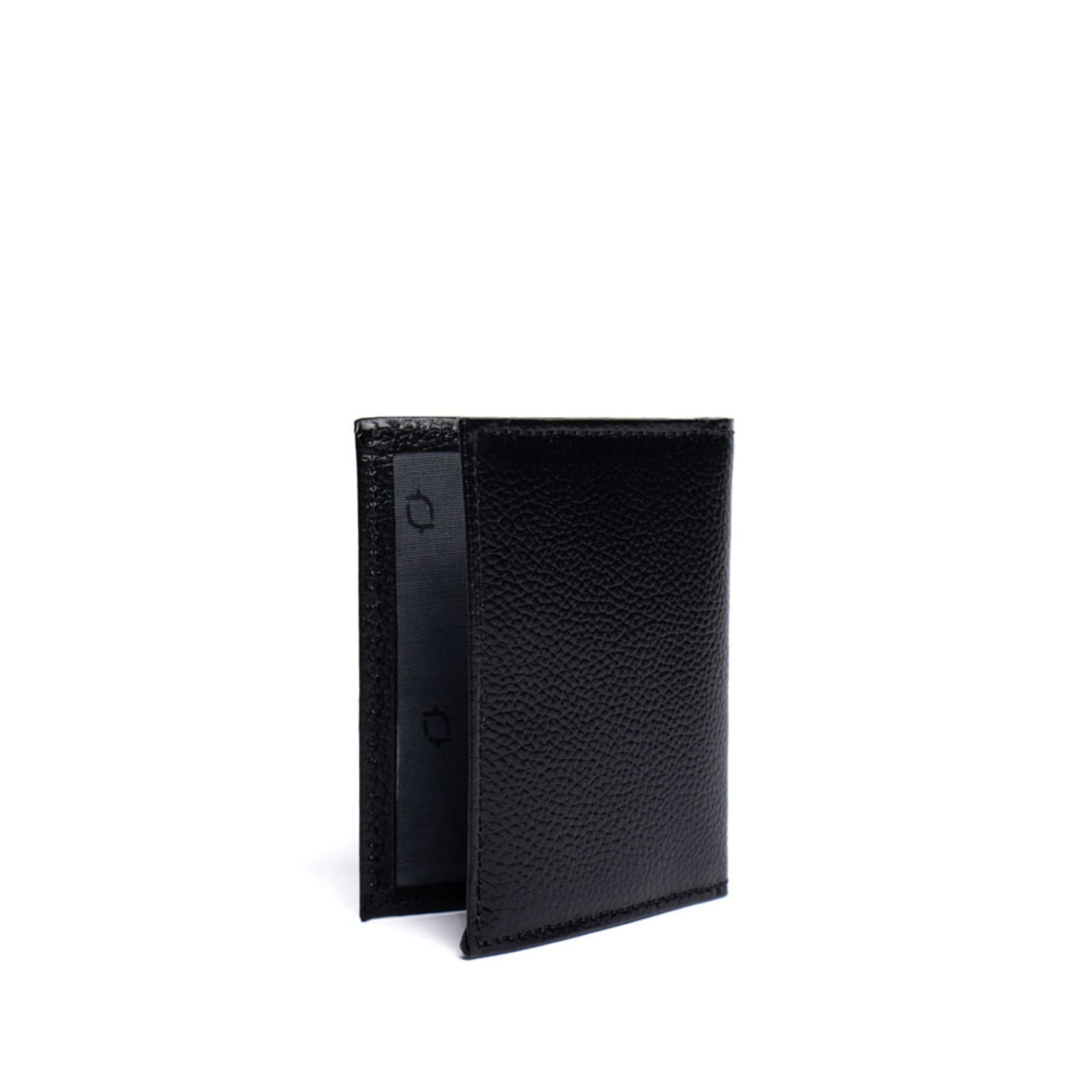 Vista 3 Carteira Masculina Fasolo U221143 751 Couro Slim preto Fasolo preto
