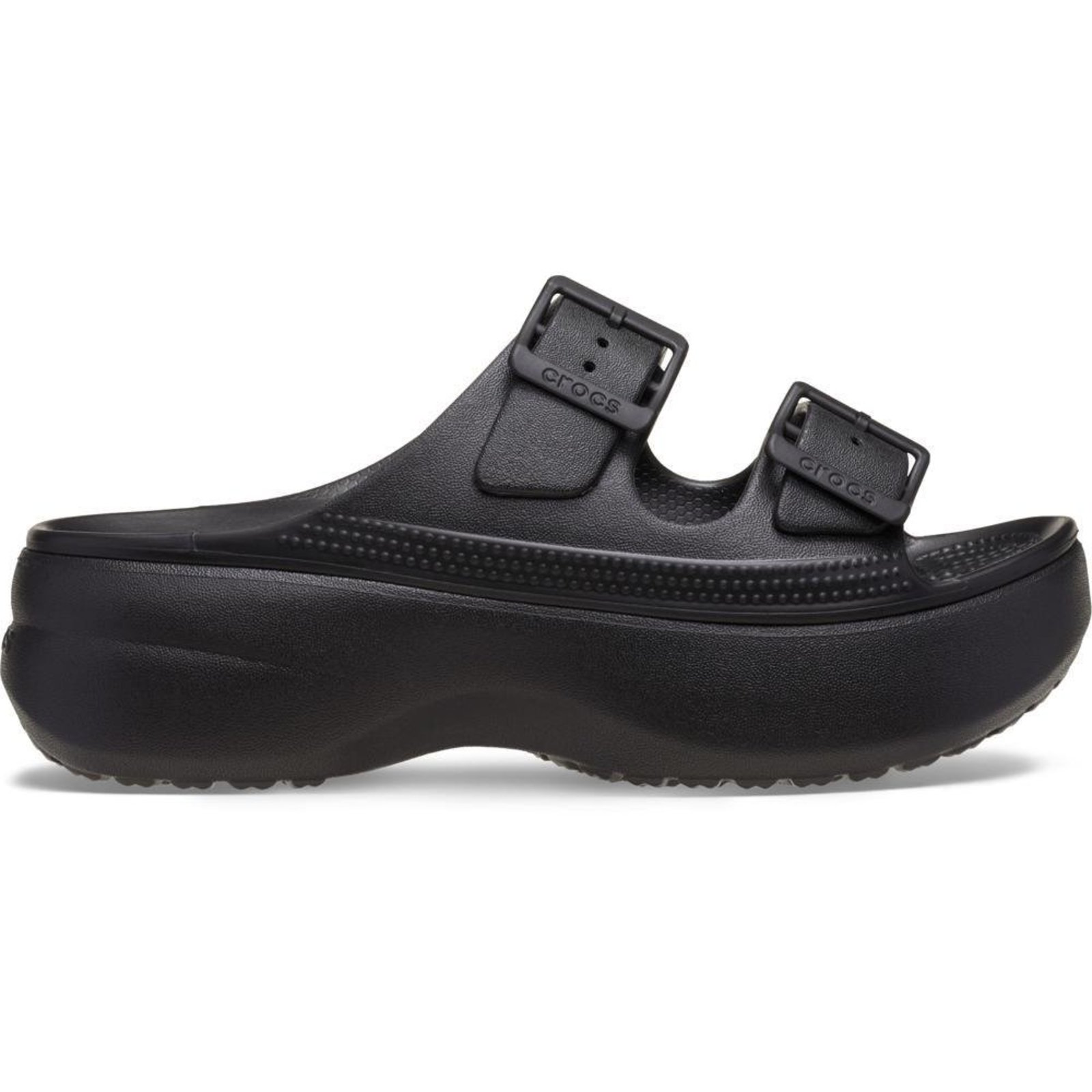 Sandália Crocs Saturday Platform Sandal W Black Preto