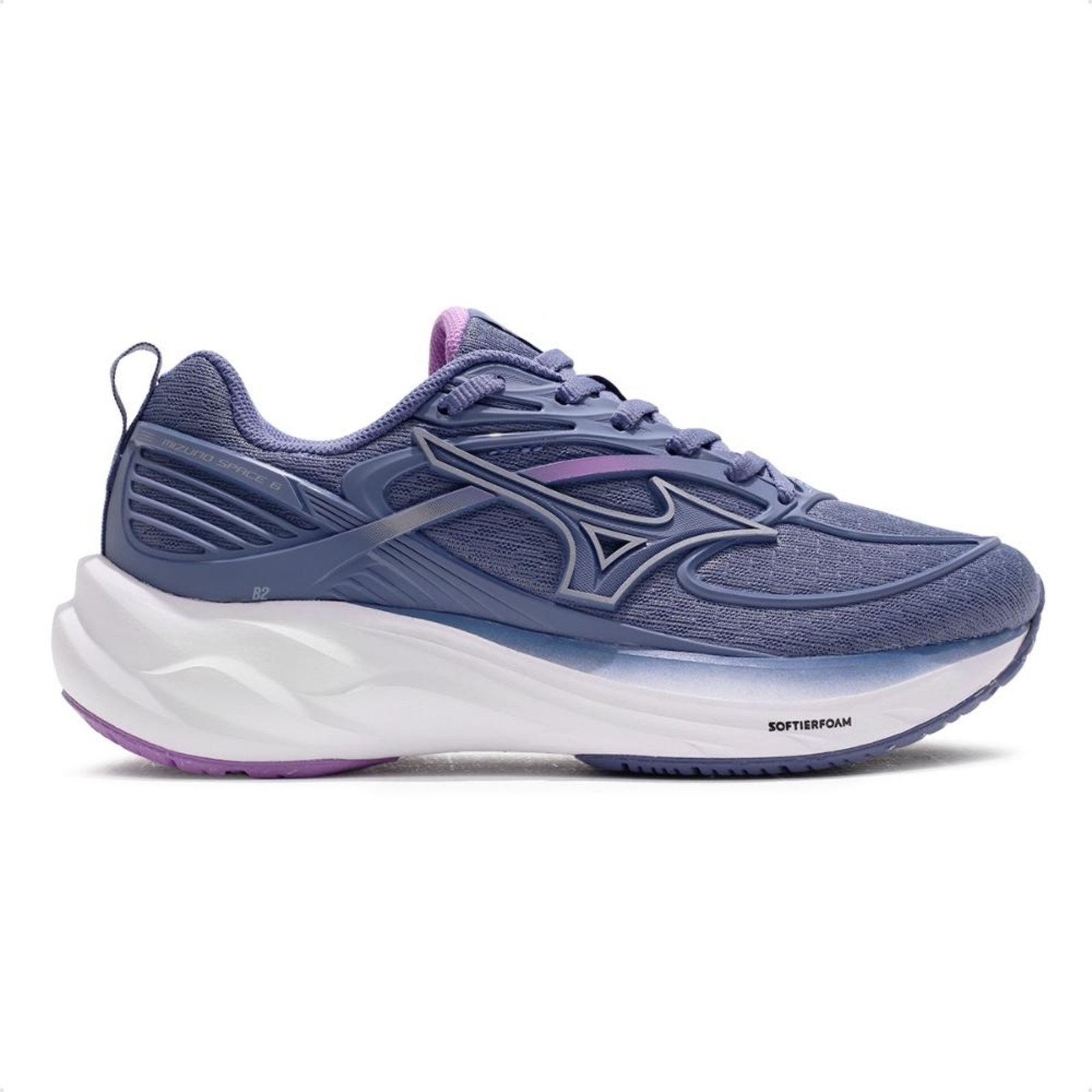 Vista 2 Infantil - Tênis Mizuno Space 6 Junior azul Mizuno azul
