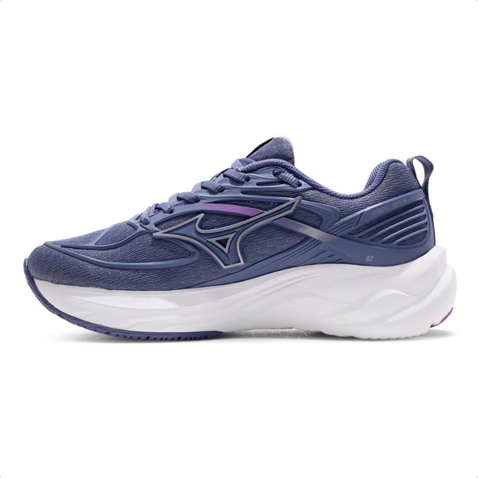 Vista 3 Infantil - Tênis Mizuno Space 6 Junior azul Mizuno azul