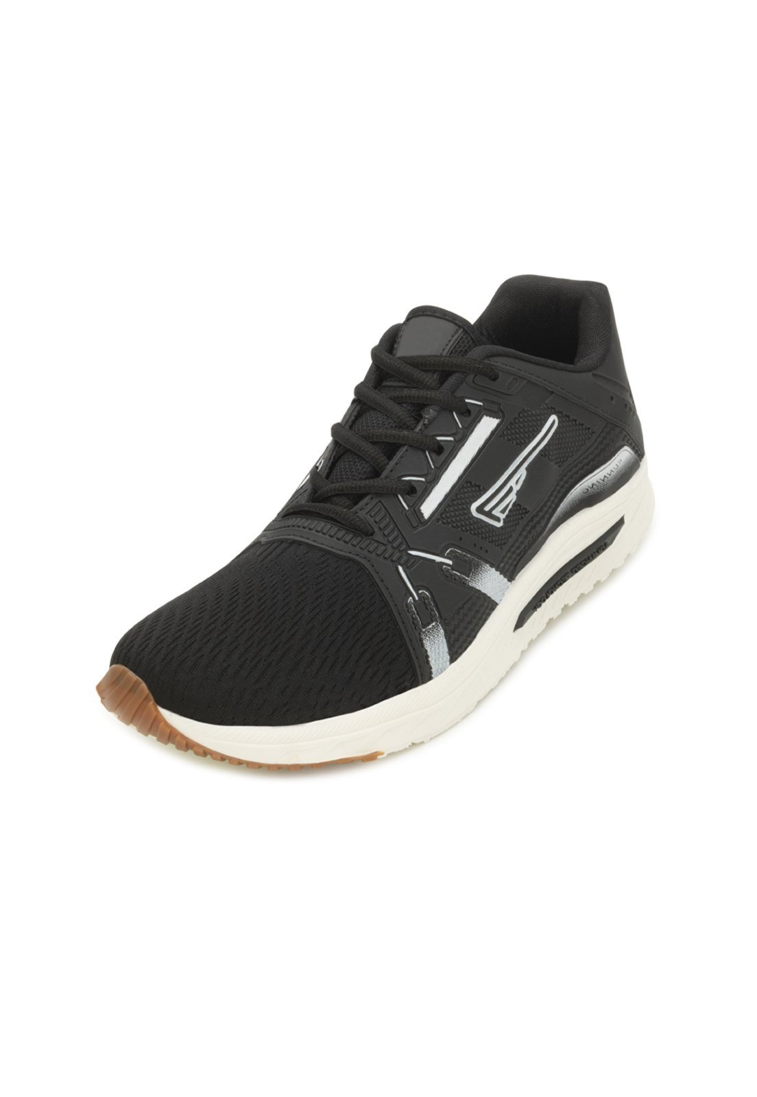 Tênis Point Tênis ZK25-102RXA Bege-Preto