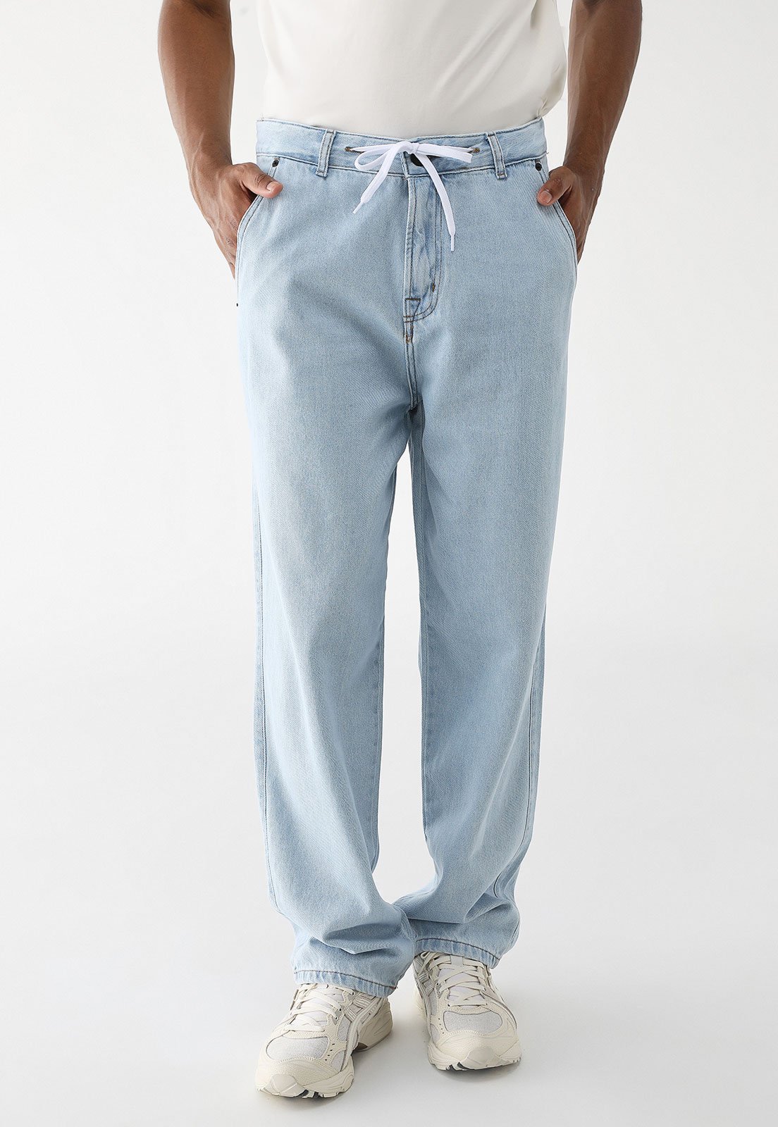 Calça Jeans DC Shoes Baggy Worker Azul