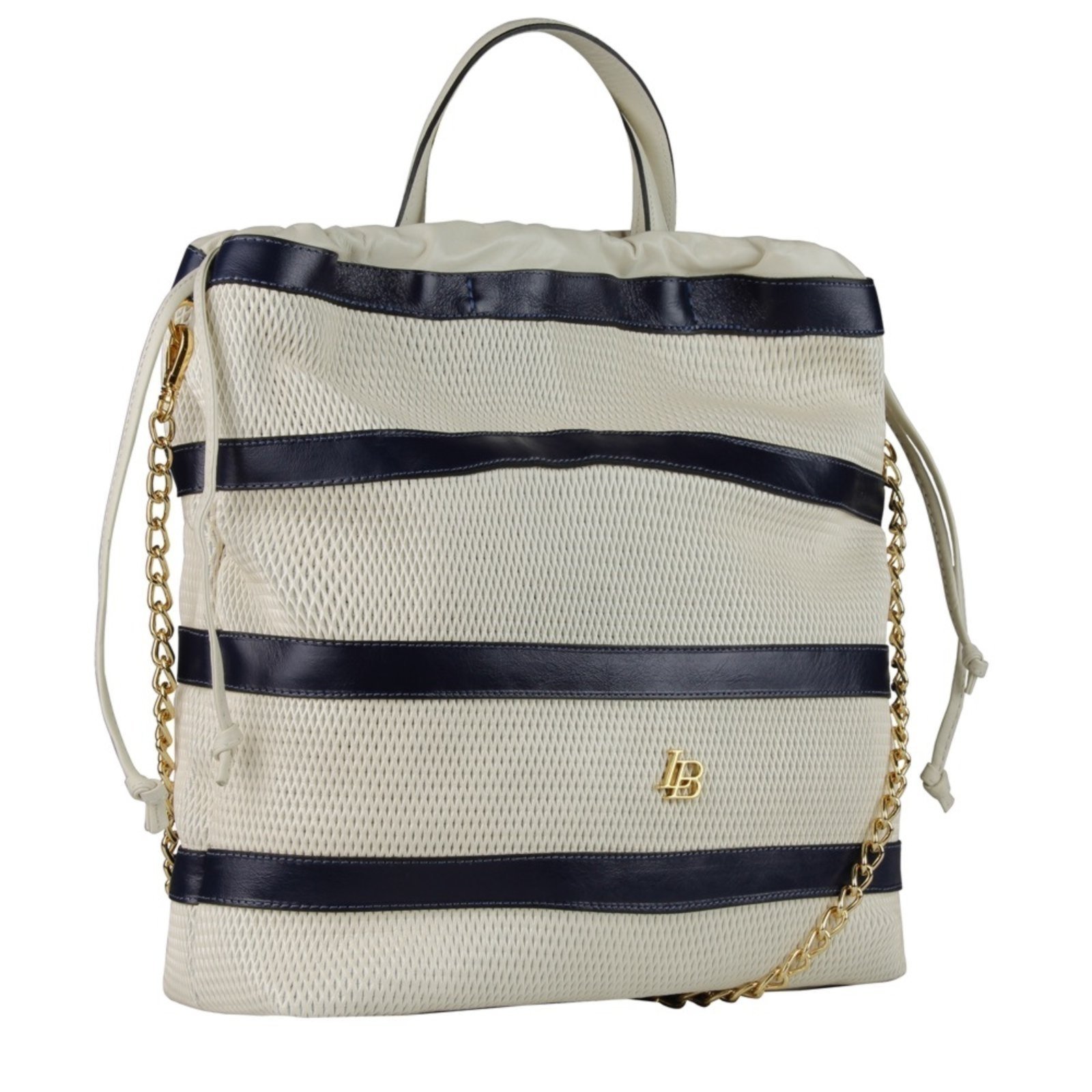 Bolsa Grande Ana Maria Linea Bella 5543 Off White