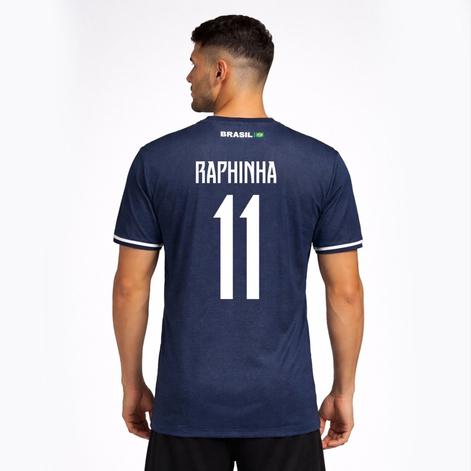 Camisa Brasil Xodó Azul Marinho 11 Raphinha