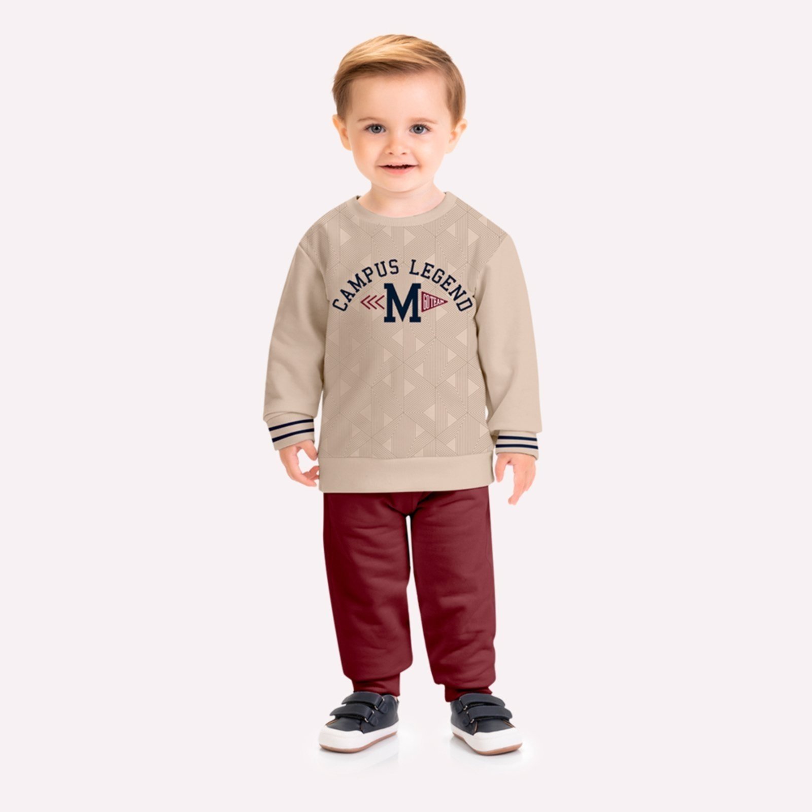 Infantil - Conjunto Menino Lettering Milon