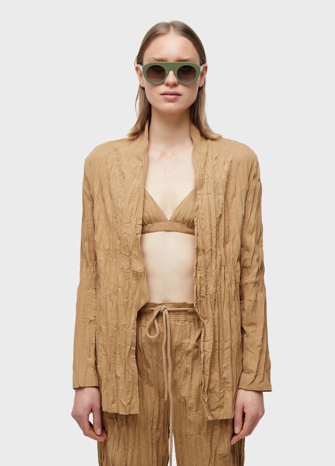 Blazer tricoline wrinkled OSKLEN