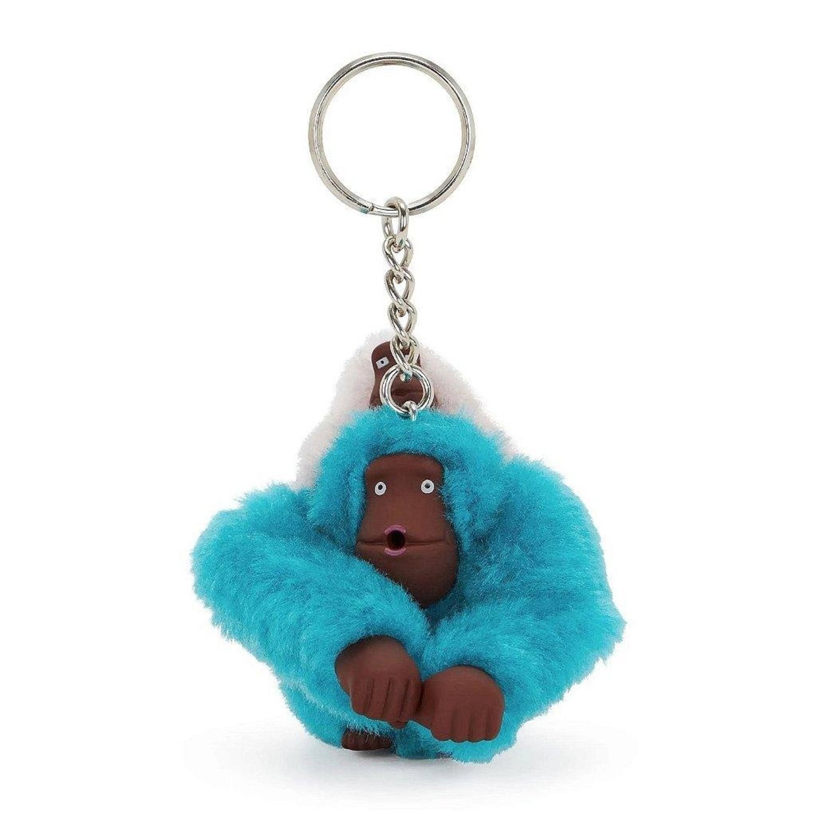 Chaveiro Kipling Monkeyclip Mom and Baby Striking Blue