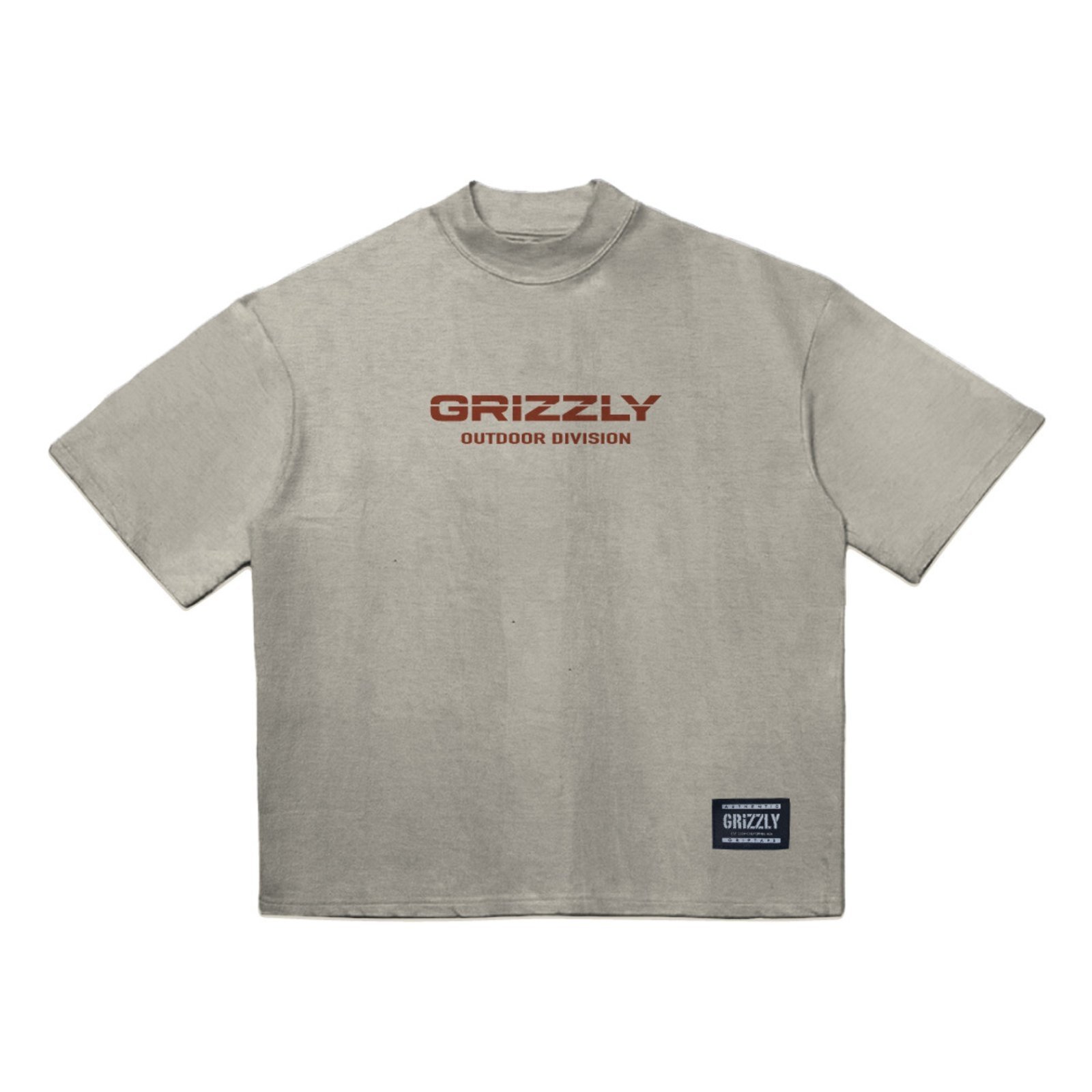 Camiseta Grizzly Outdoor Division Oversized Tee - NEW SAND