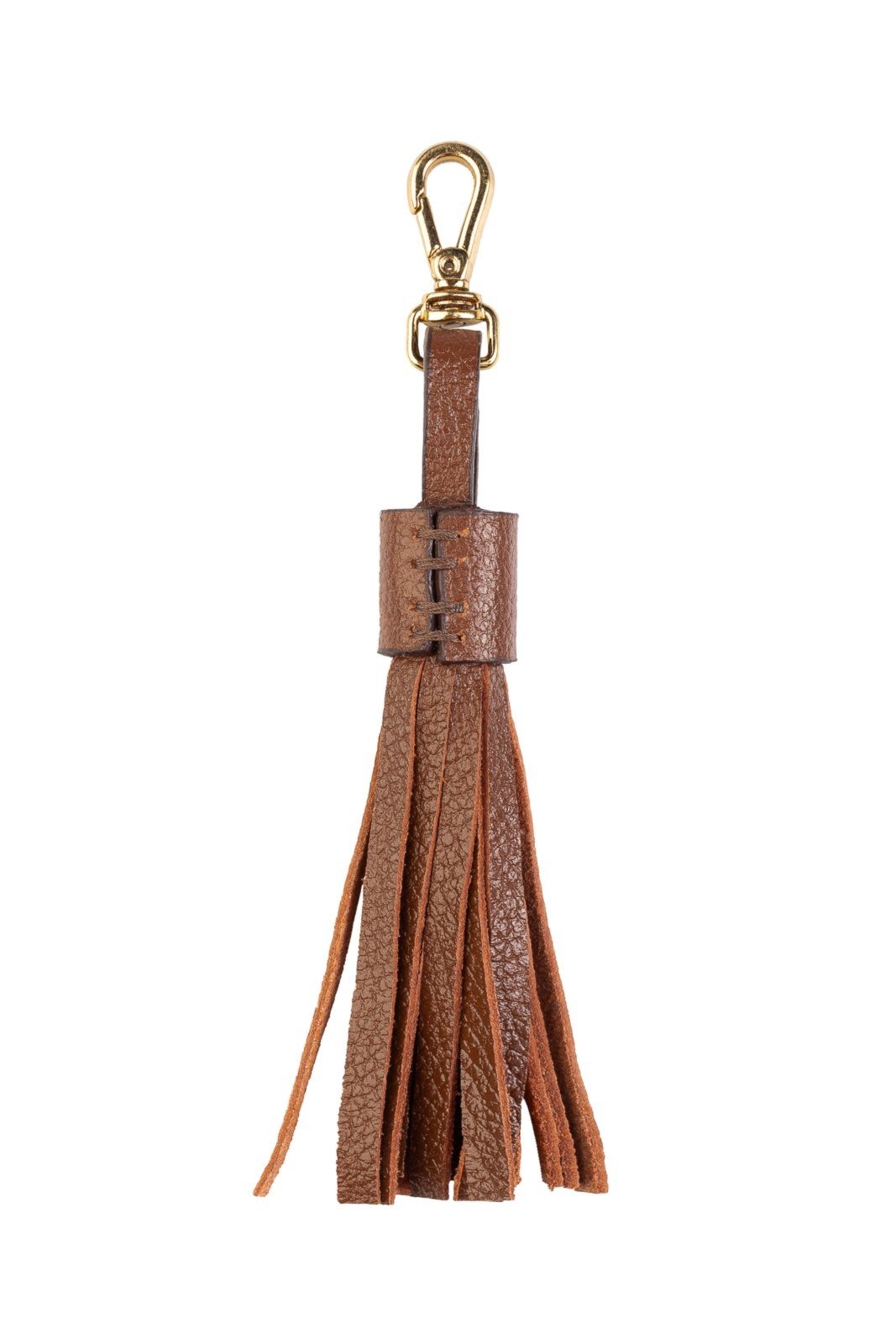 Vista 3 Chaveiro Andrea Vinci Tassel Franja Em Couro - Whisky verde militar Andrea Vinci verde militar