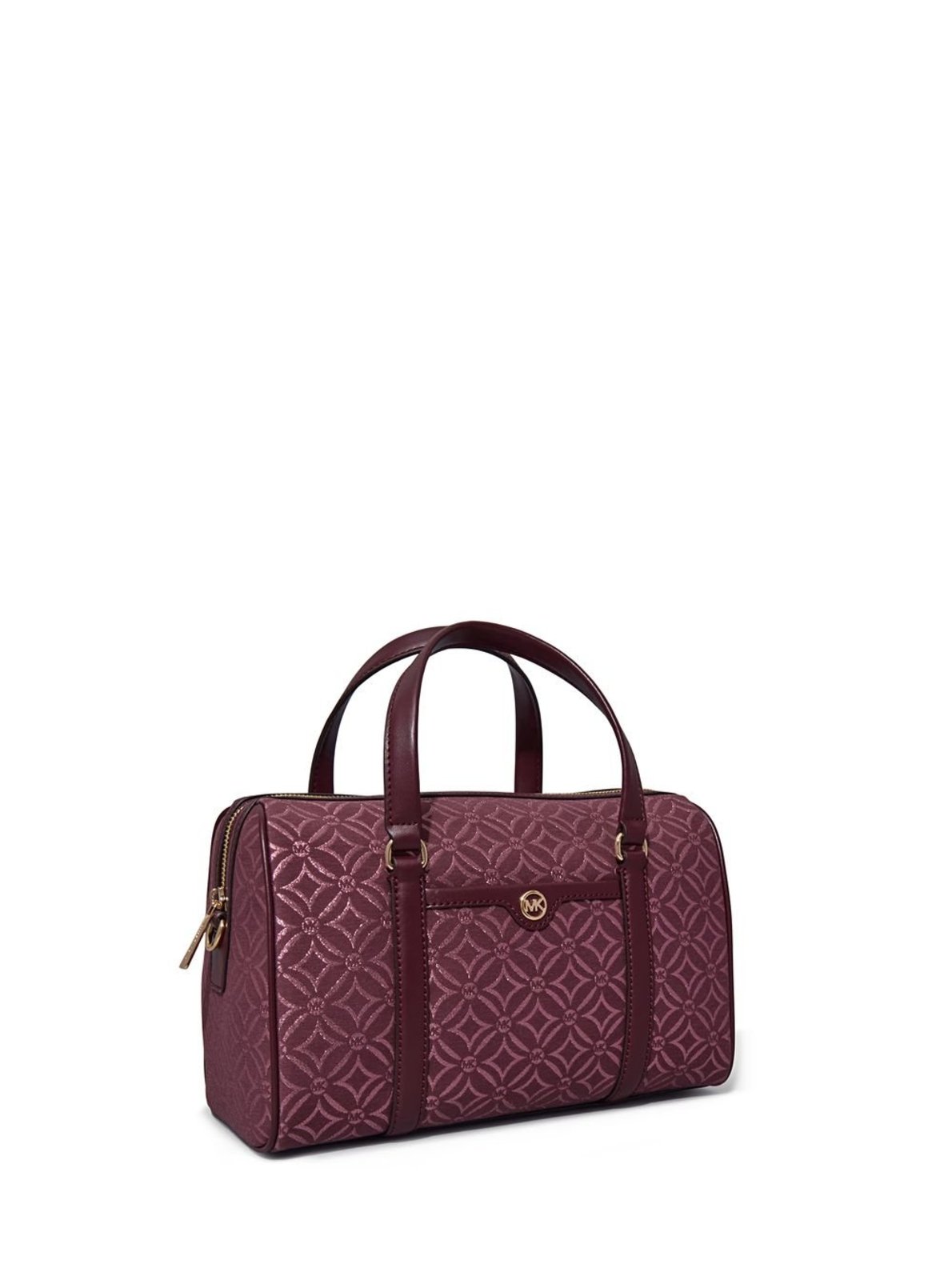 Vista 3 Bolsa Tranversal Jet Set Logo Média 35F4gtfs6j676 Michael Kors vinho Michael Kors vinho