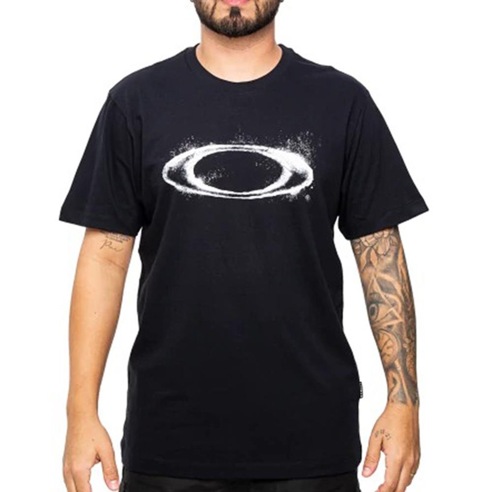 Camiseta Oakley Ellipse Dusty SM26 Masculina Blackout