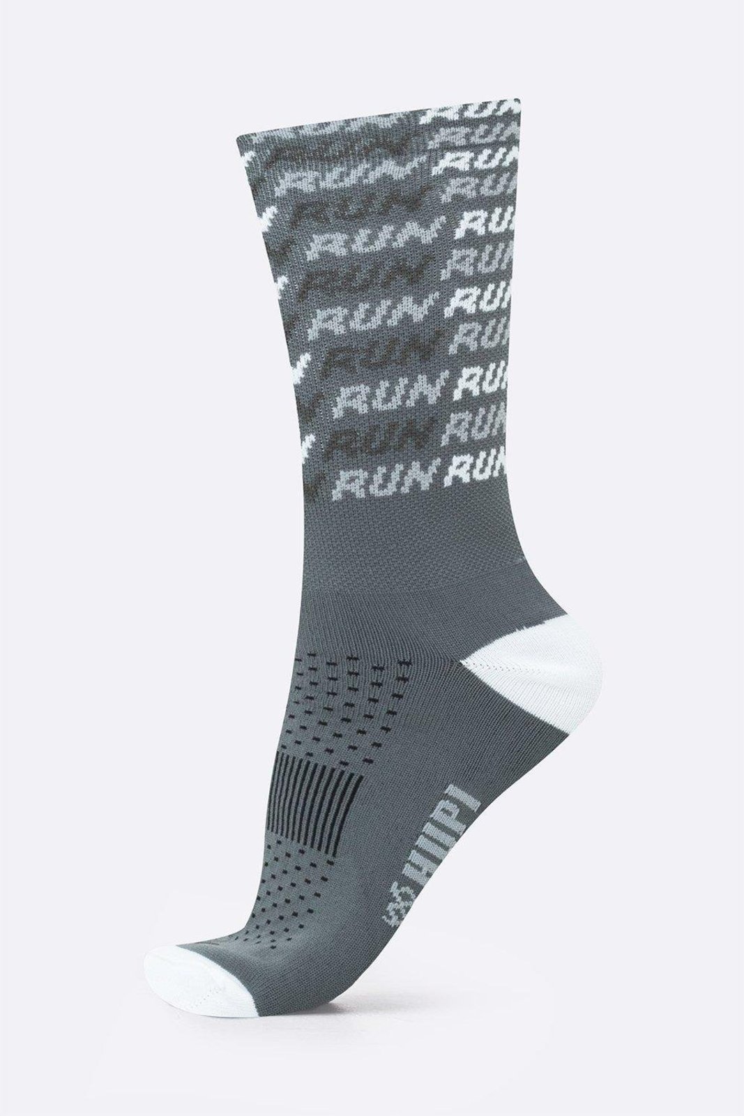 Meia HUPI Run Tri Cinza Pés Menores 34-38 Cinza