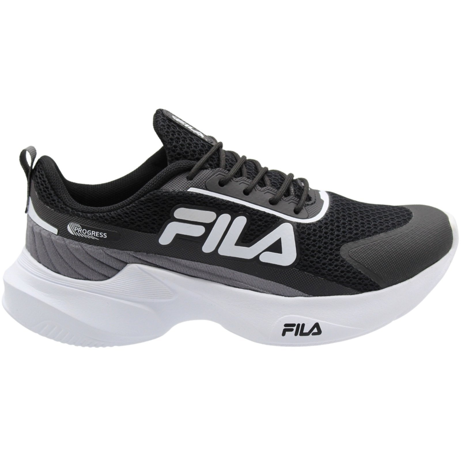 Infantil - Tênis Esportivo Juvenil Fila Progress Lite Running Menino