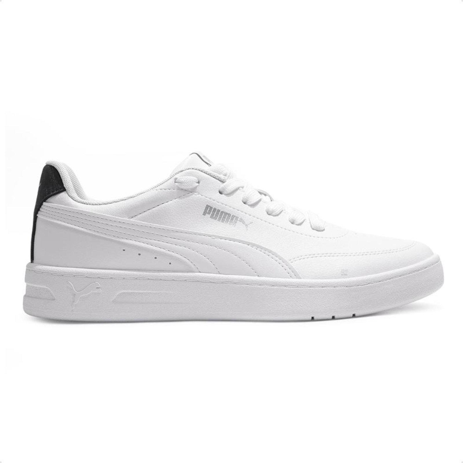 Tênis Puma Court Classic Clean Bdp Masculino Branco