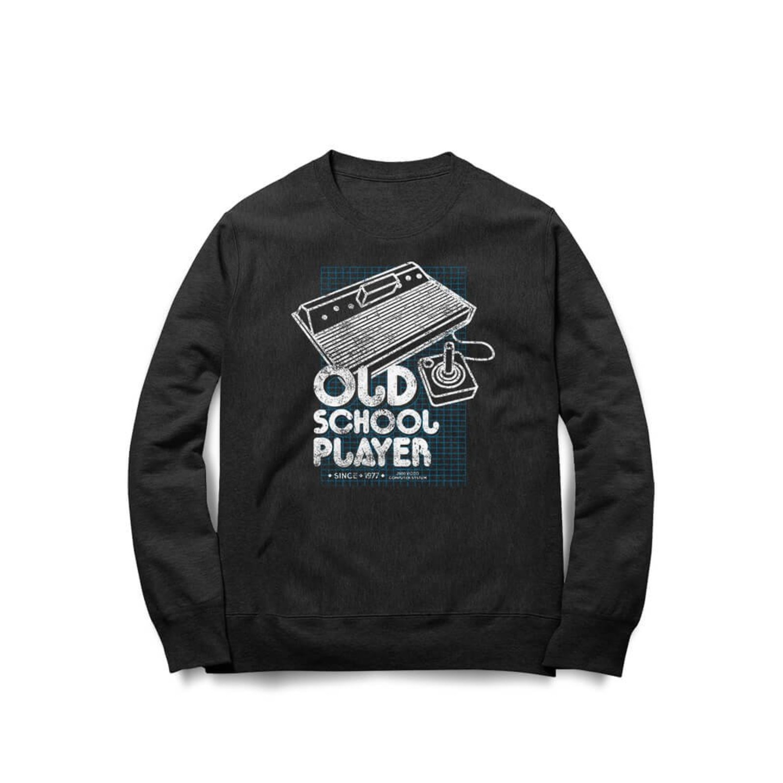 Moletom Old School Player - Preto - Casual - Studio Geek