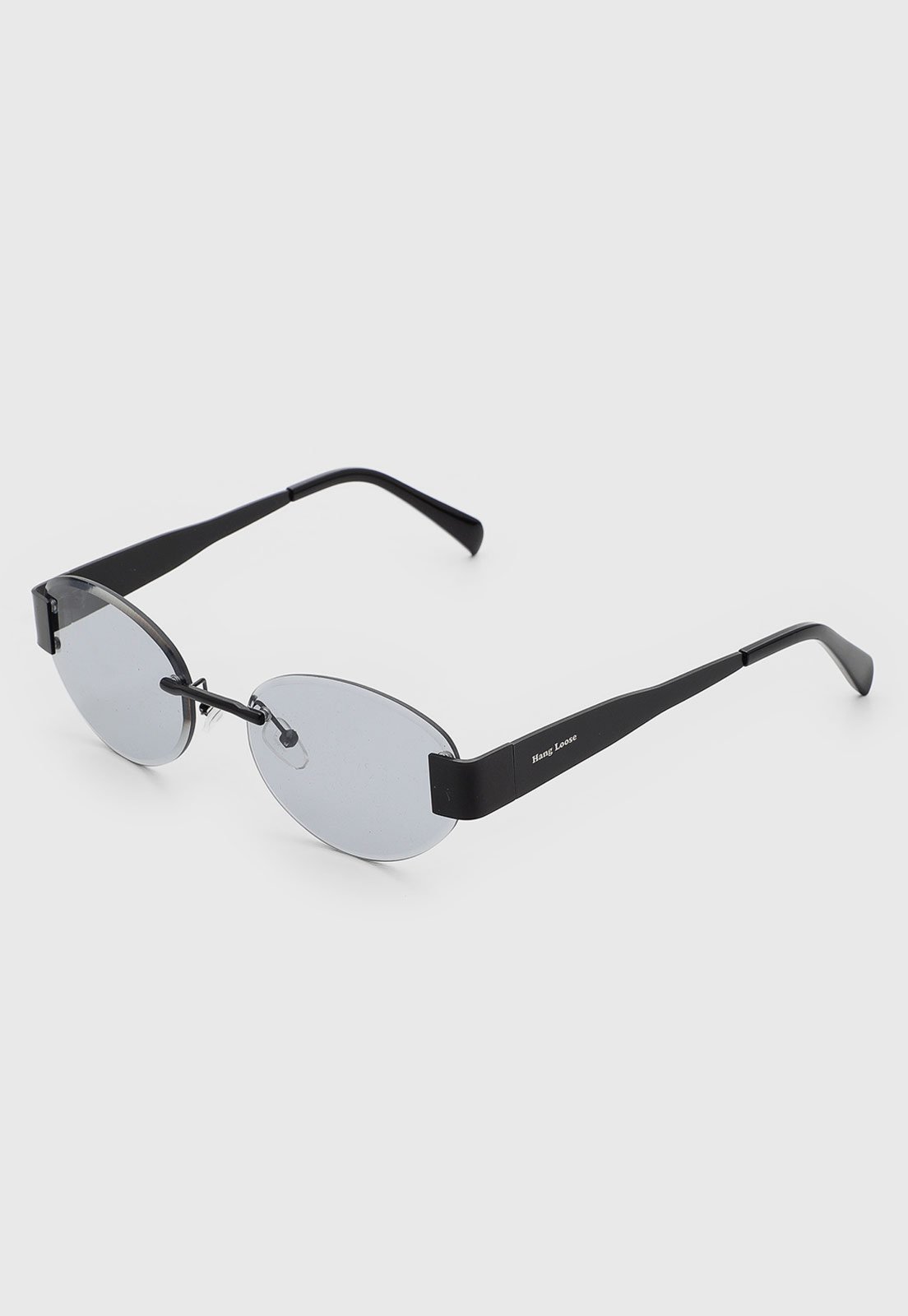 Óculos de Sol Hang Loose UV 400 Oval Preto