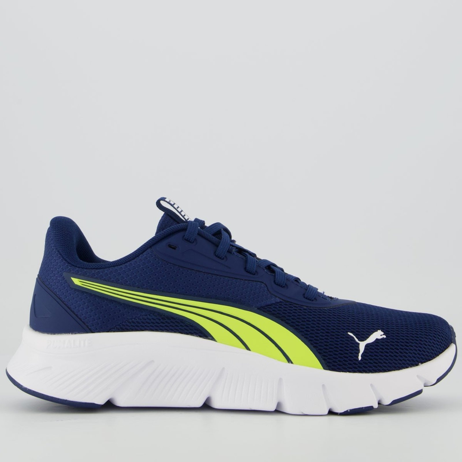 Infantil - Tênis Puma Flexfocus Lite Modern Marinho e Verde