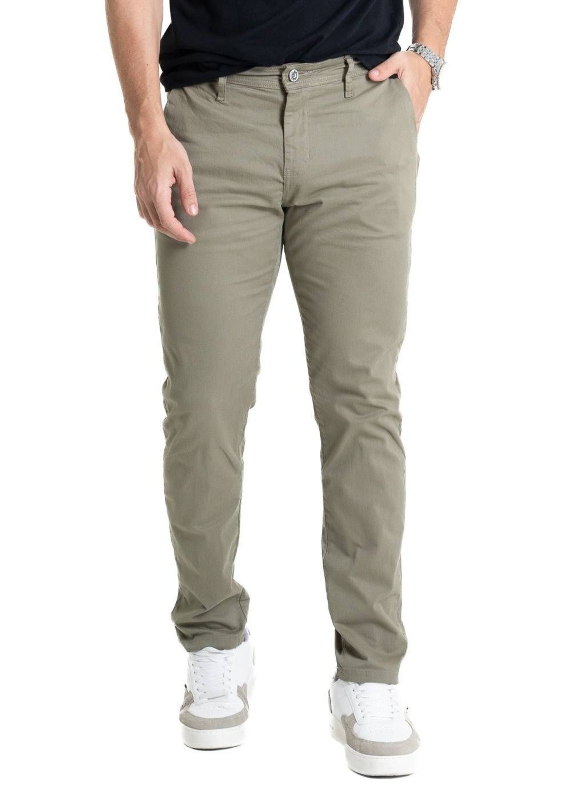 Calça Sarja Sawary Slim – 280829 – Verde – Sawary