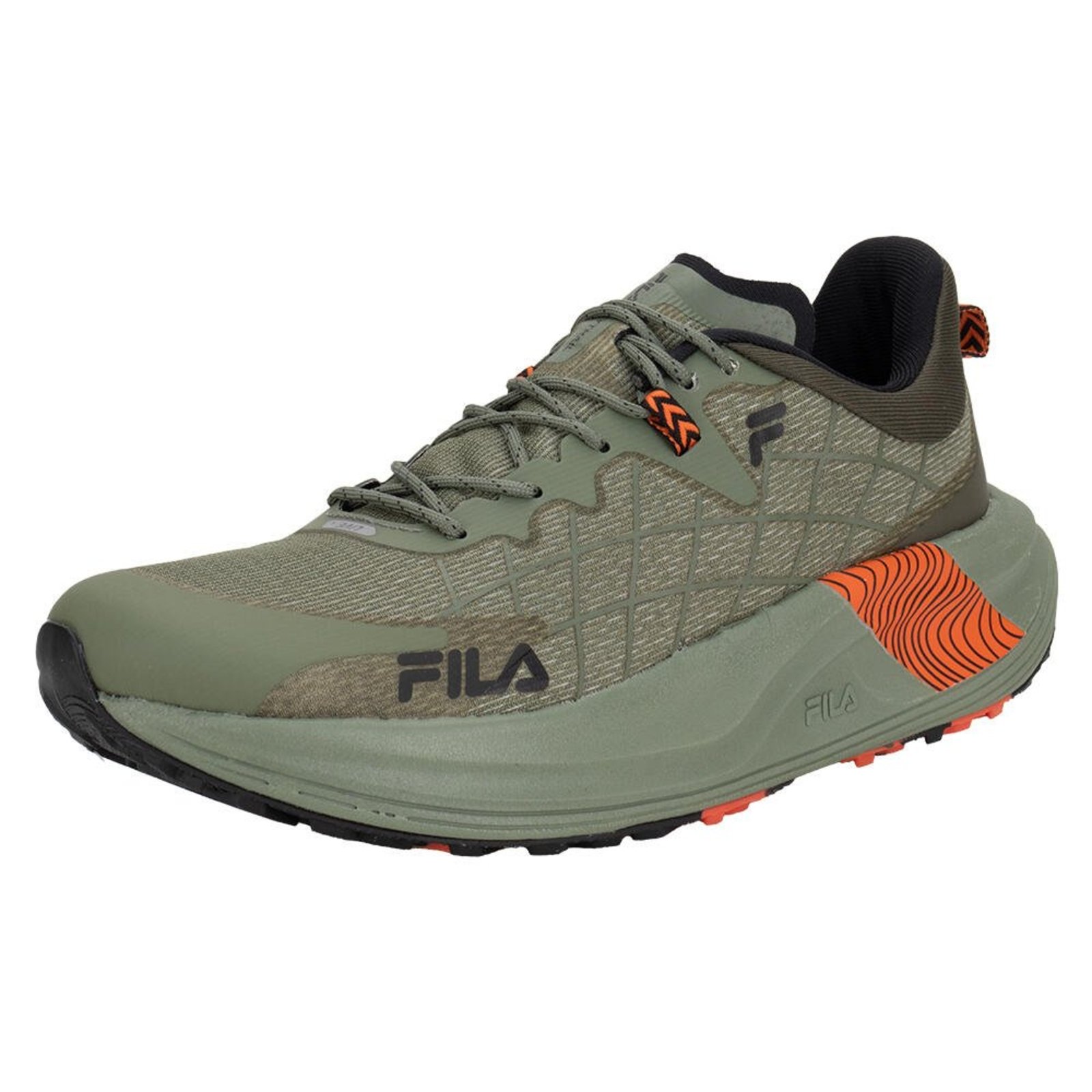 Tênis Masculino Racer Skytrail Fila F01r00144 2060144 Verde Militar