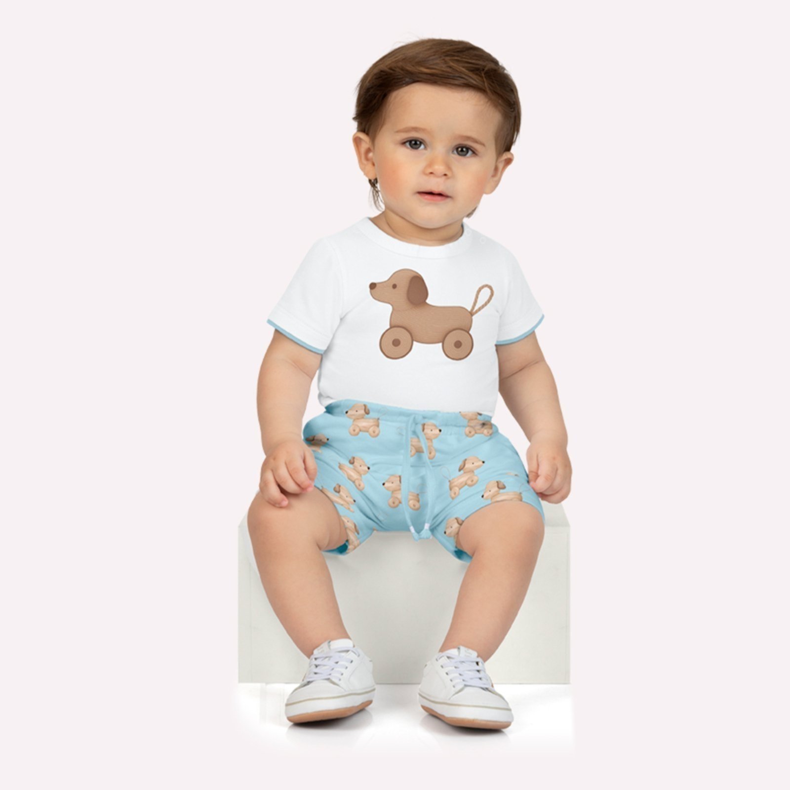 Infantil - Conjunto Menino Bordado Milon